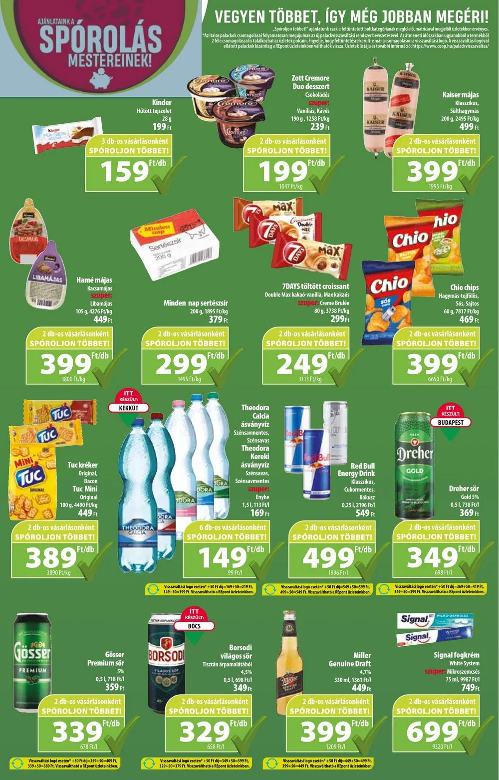 Coop akciós újság Orszagos 08.29–09.04 – 6. oldal