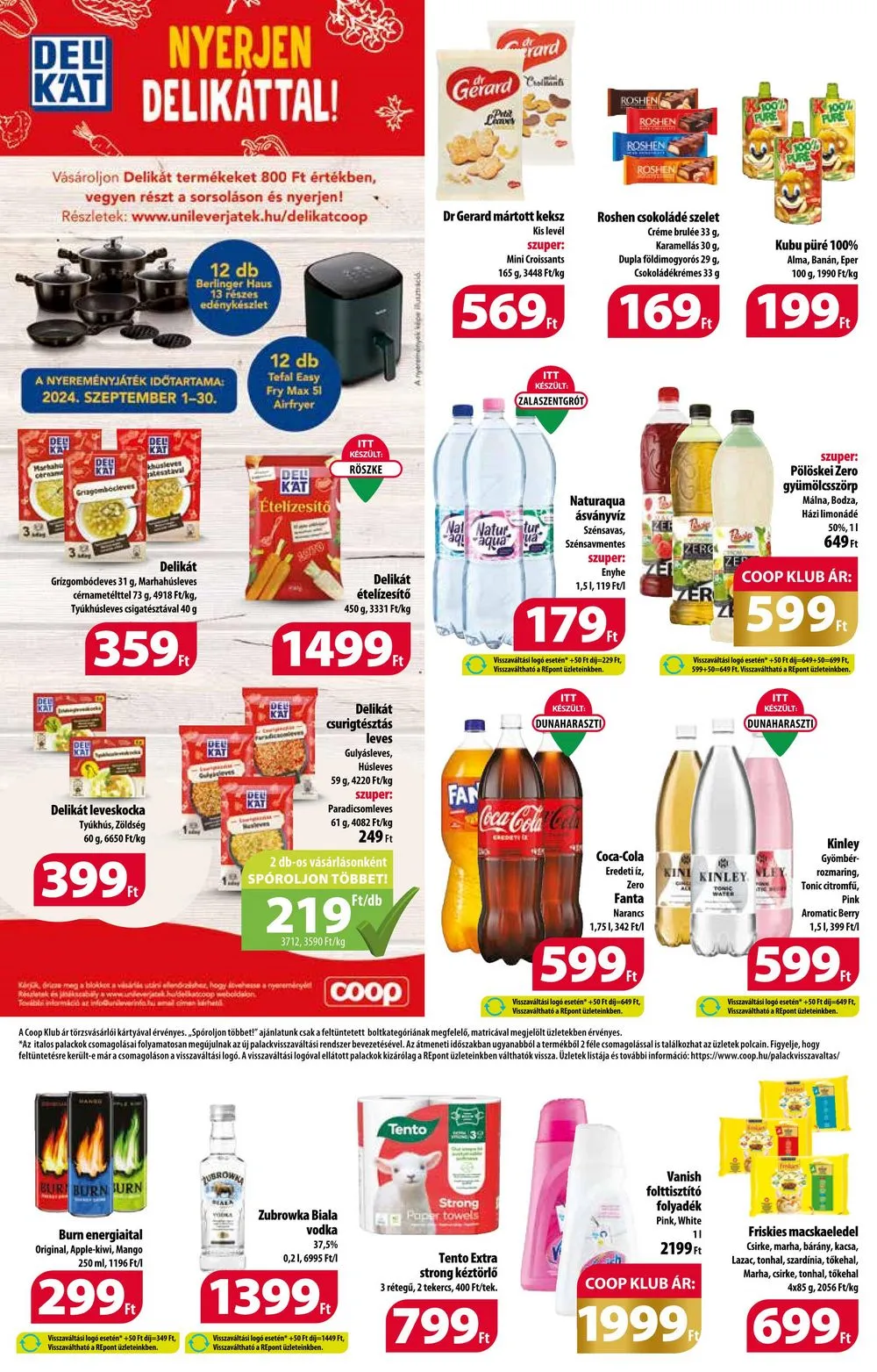 Coop akciós újság Orszagos 08.29–09.04 – 7. oldal