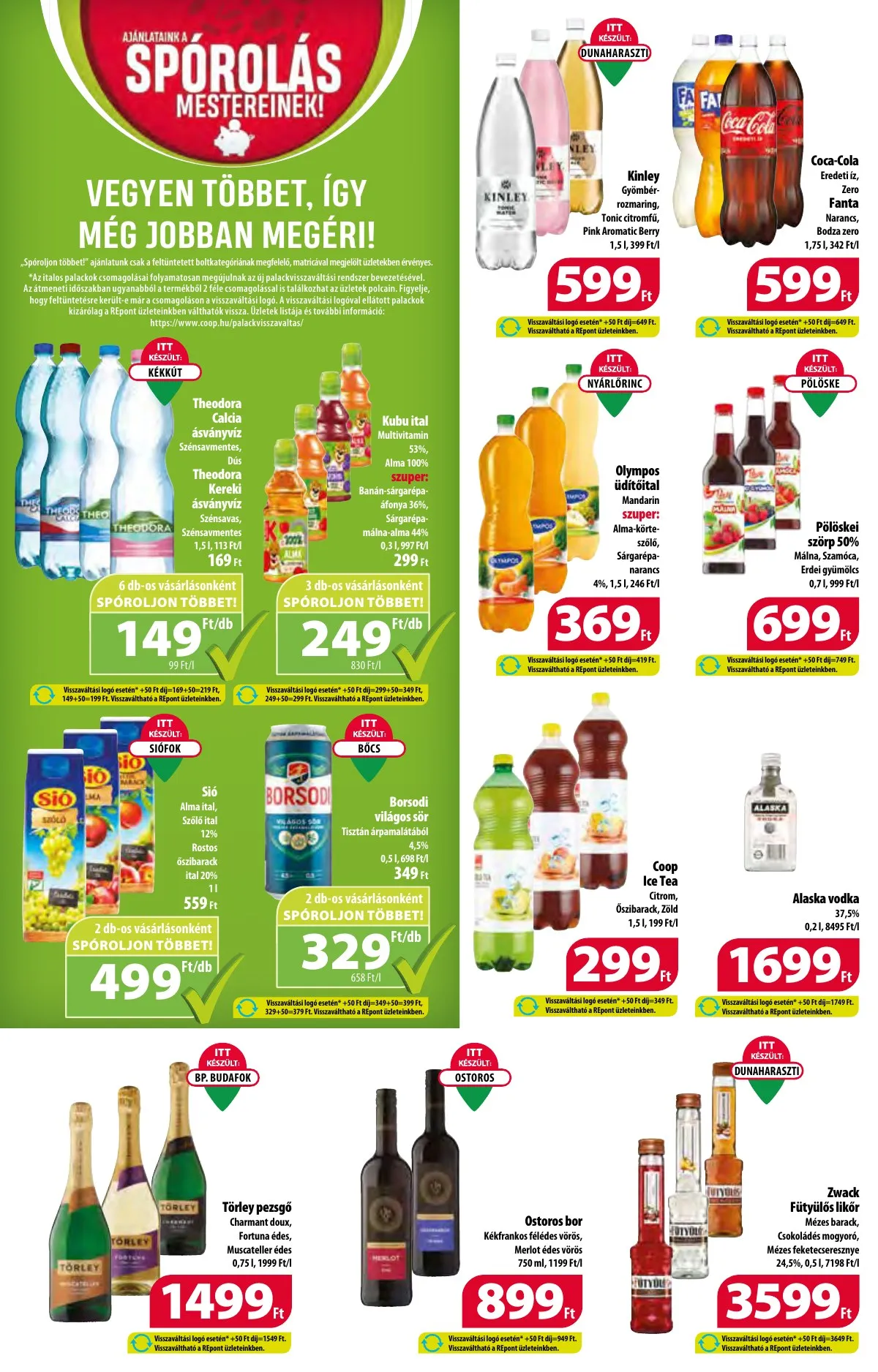 Coop akciós újság Orszagos 10.03–10.09 – 10. oldal
