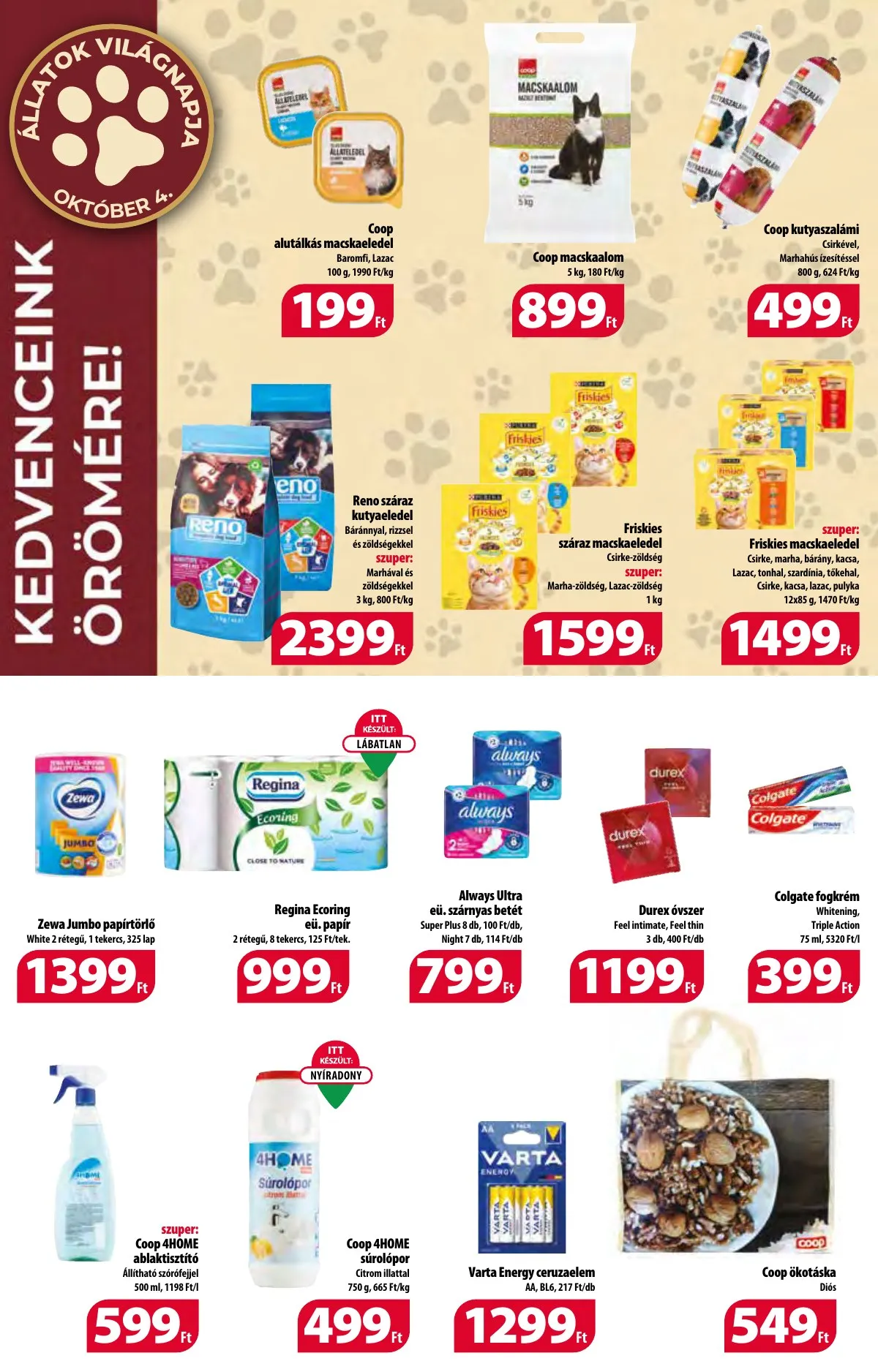 Coop akciós újság Orszagos 10.03–10.09 – 11. oldal