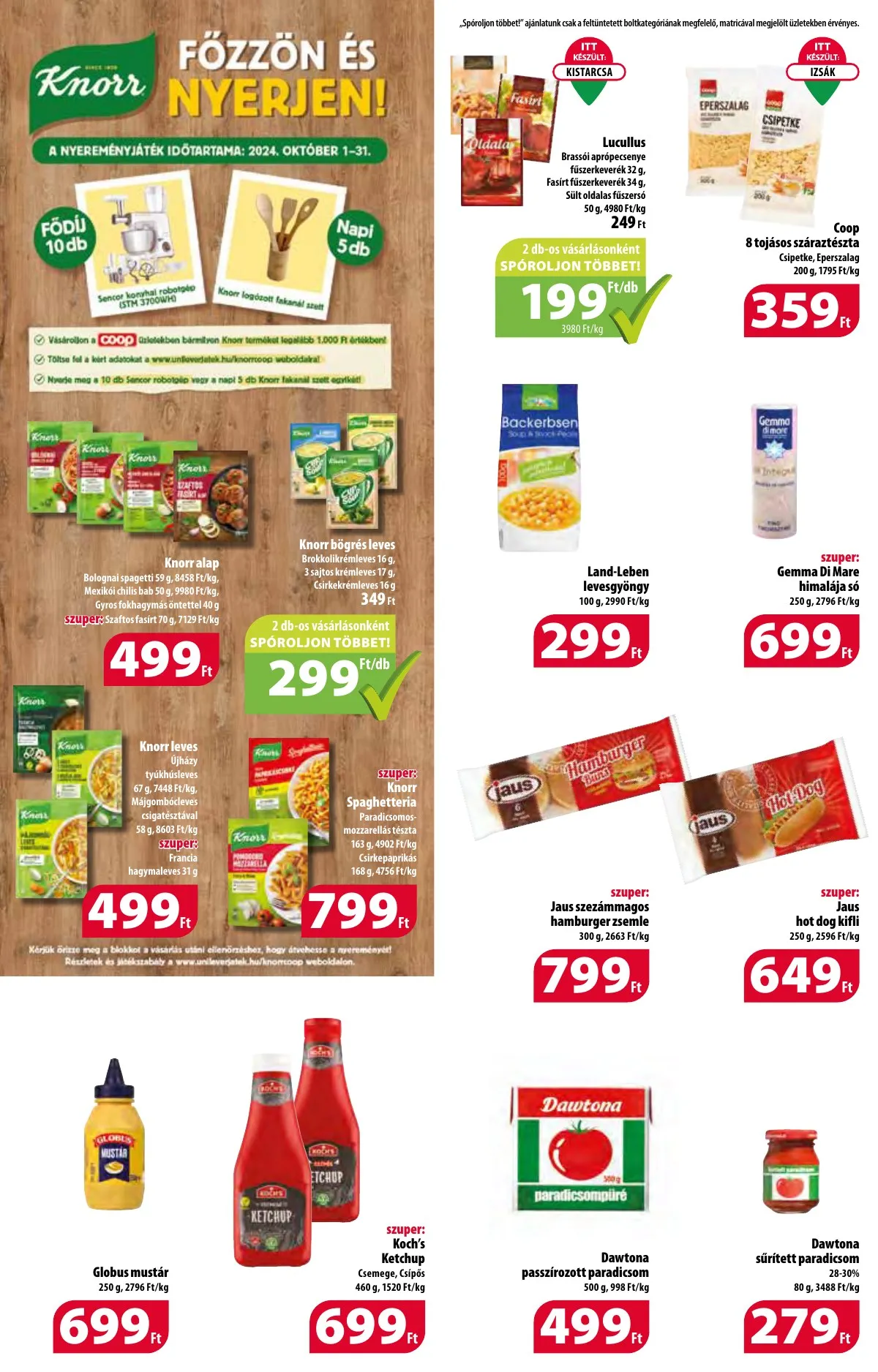 Coop akciós újság Orszagos 10.03–10.09 – 6. oldal