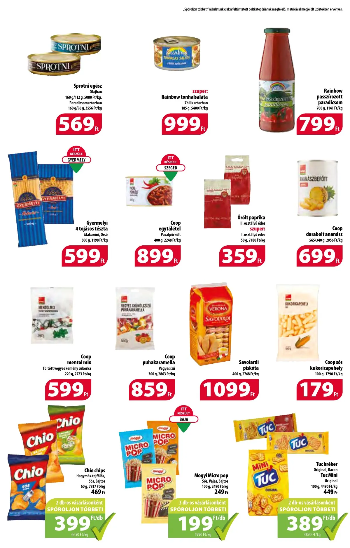 Coop akciós újság Orszagos 10.03–10.09 – 7. oldal