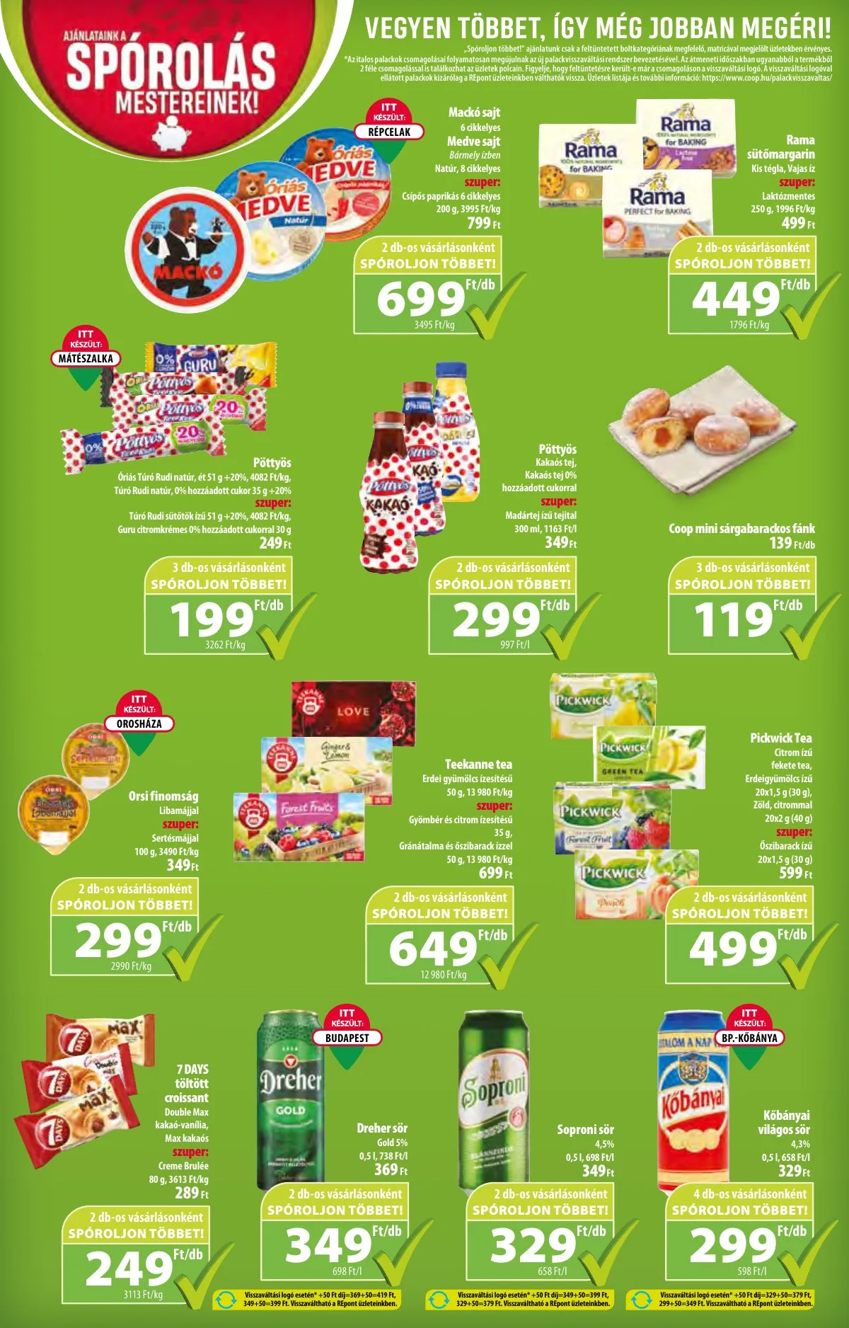 Coop akciós újság Orszagos 10.03–10.09 – 8. oldal