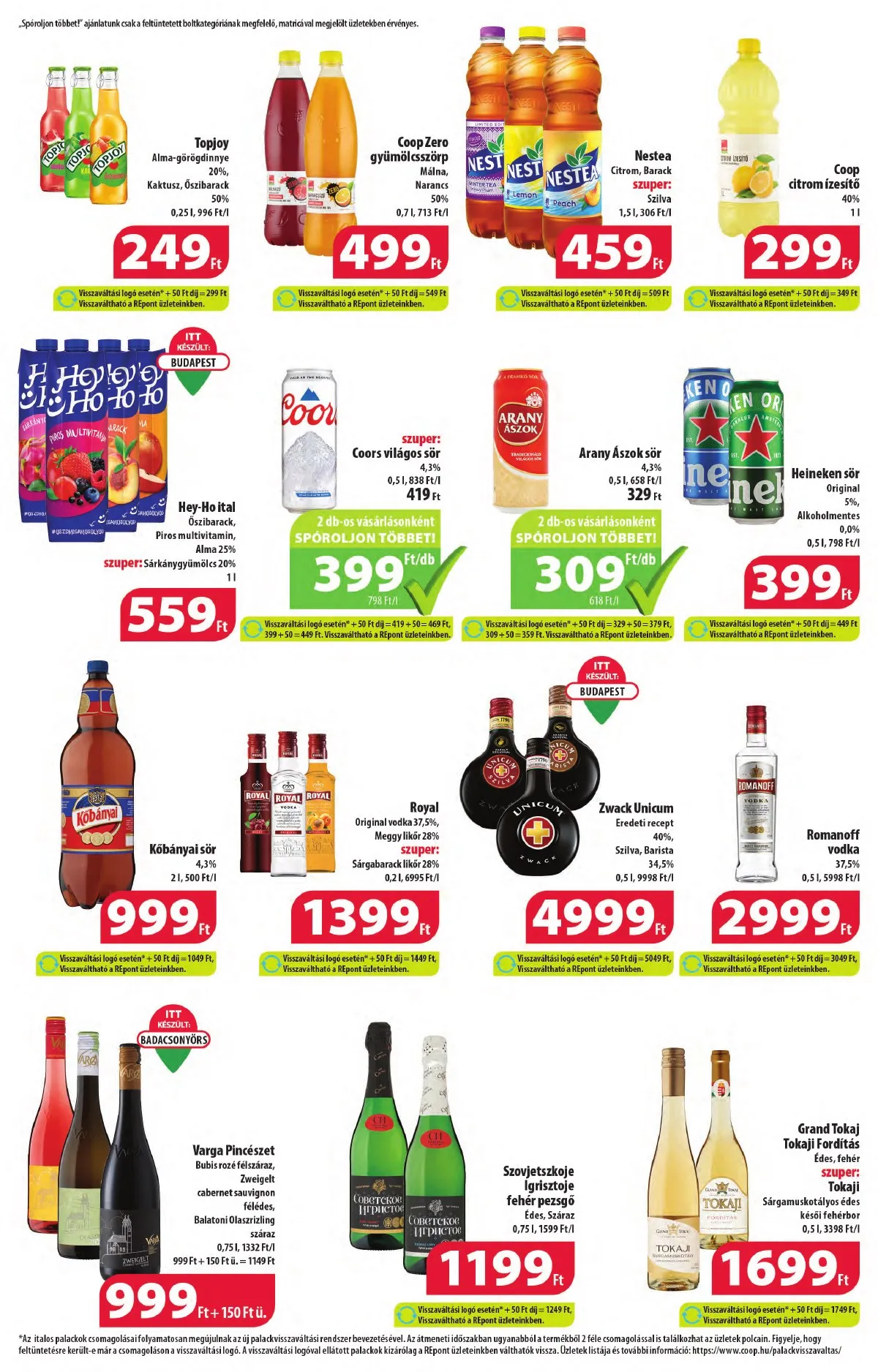 Coop akciós újság Orszagos 10.10–10.16 – 10. oldal