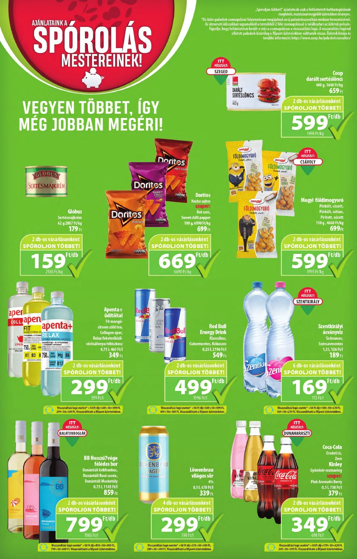 Coop akciós újság Orszagos 10.10–10.16 – 6. oldal