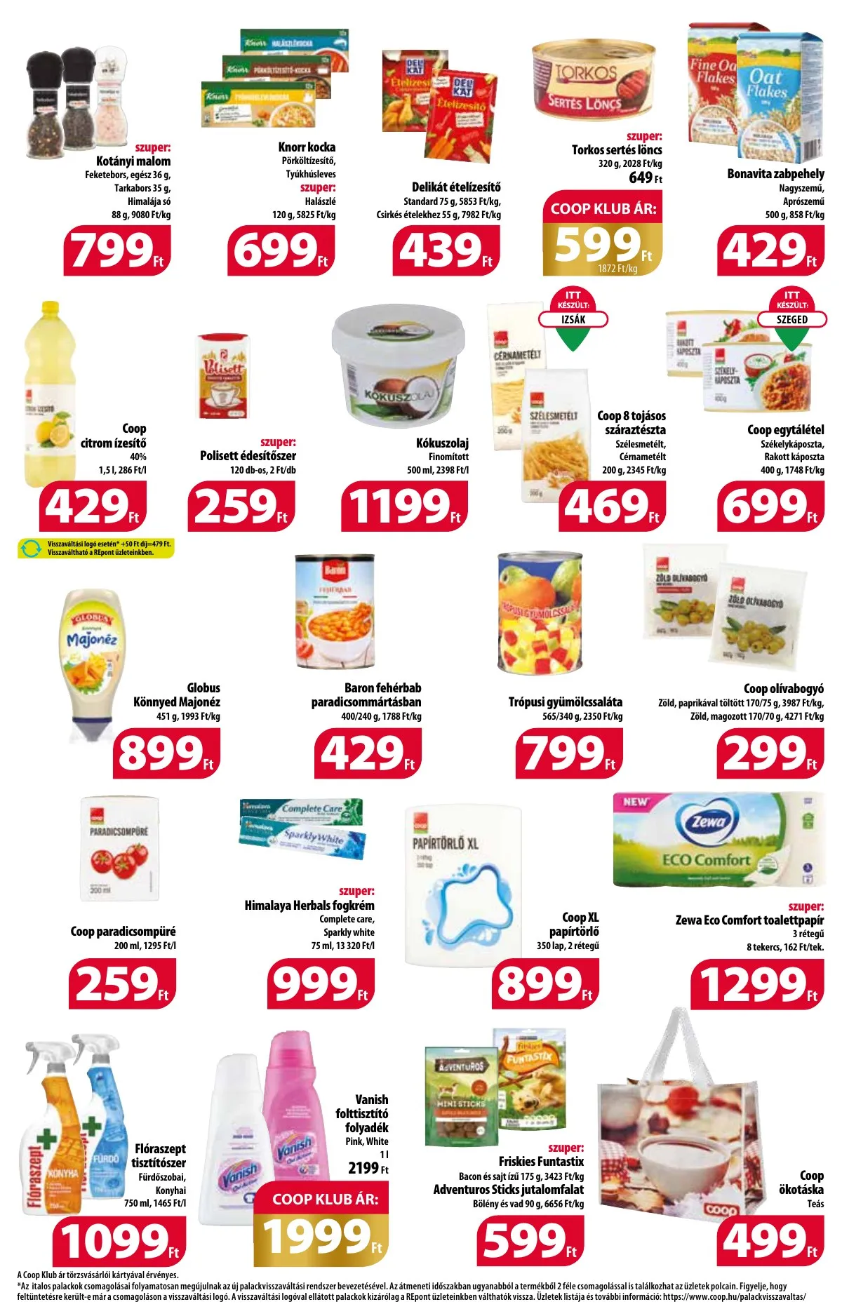 Coop akciós újság Orszagos 10.31–11.06 – 7. oldal