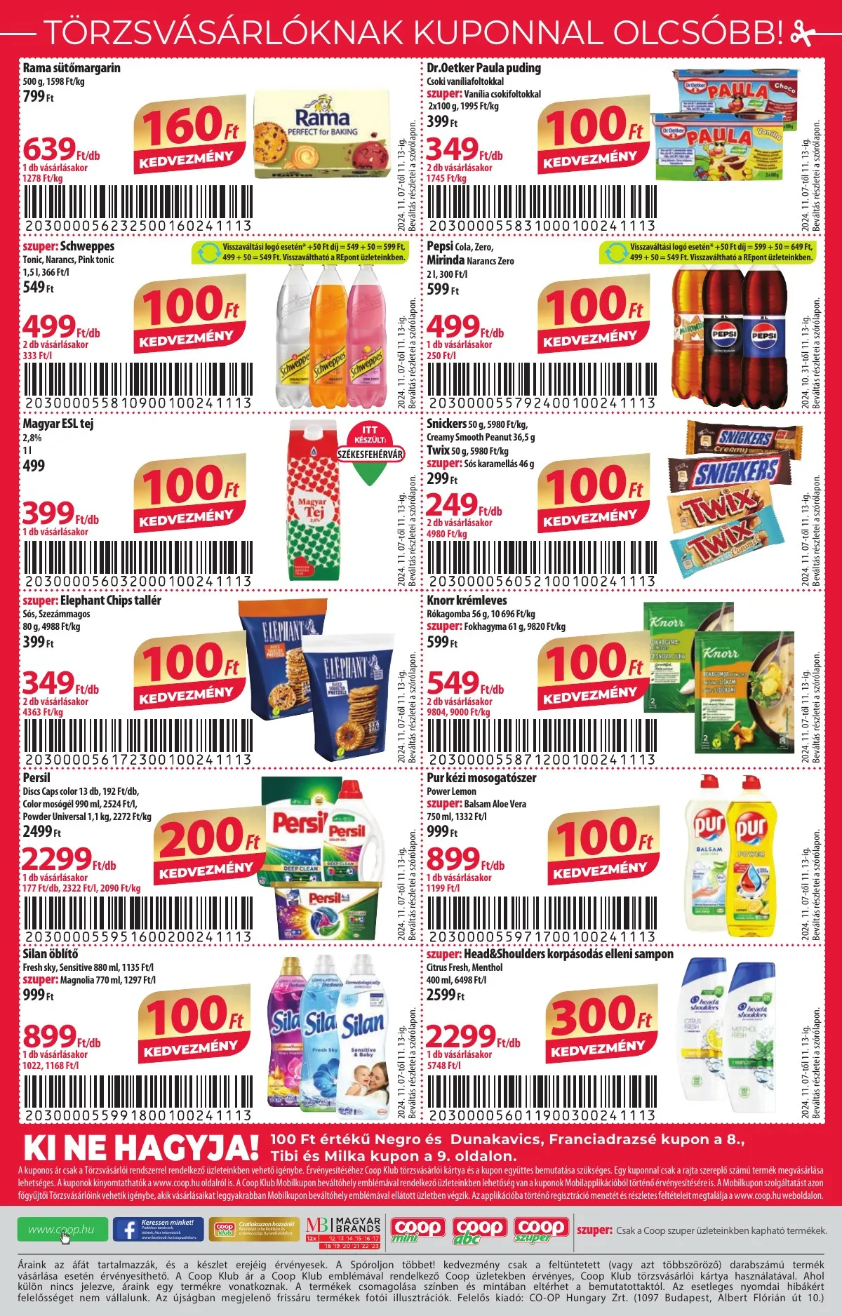 Coop akciós újság Orszagos 11.07–11.13 – 12. oldal