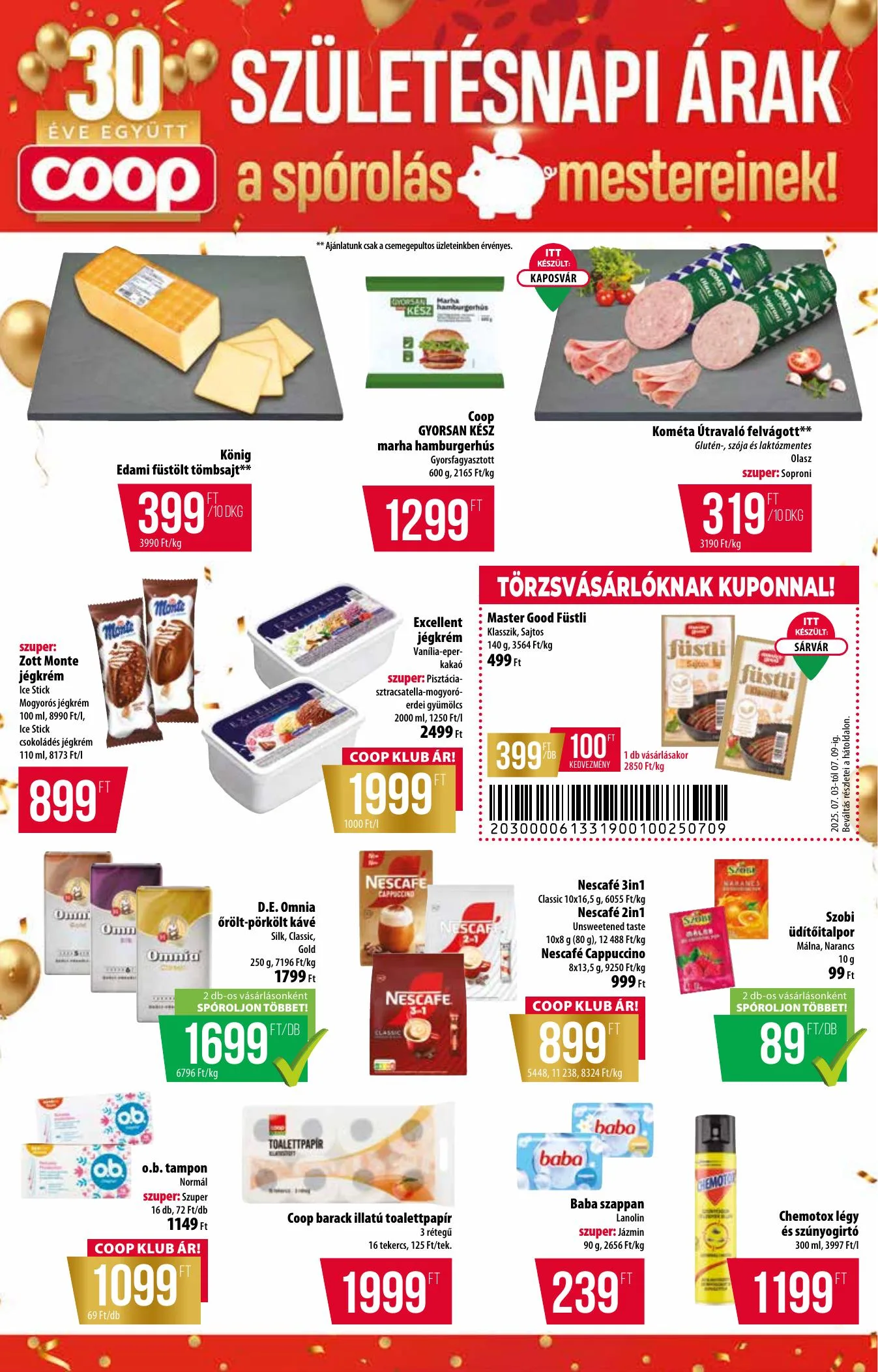 Coop akciós újság Orszagos 07.03–07.09 – 3. oldal