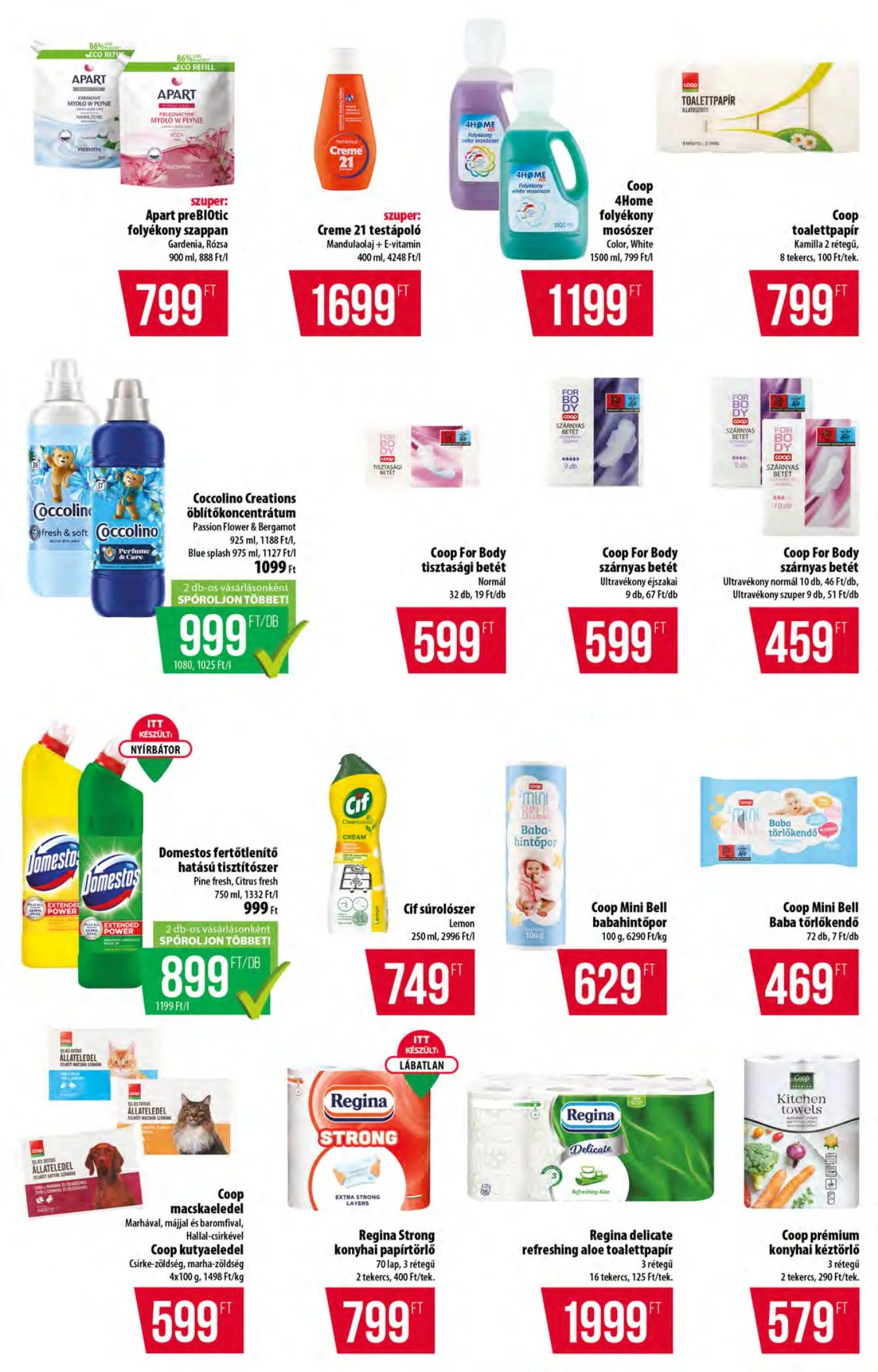 Coop akciós újság Orszagos 07.10–07.16 – 11. oldal