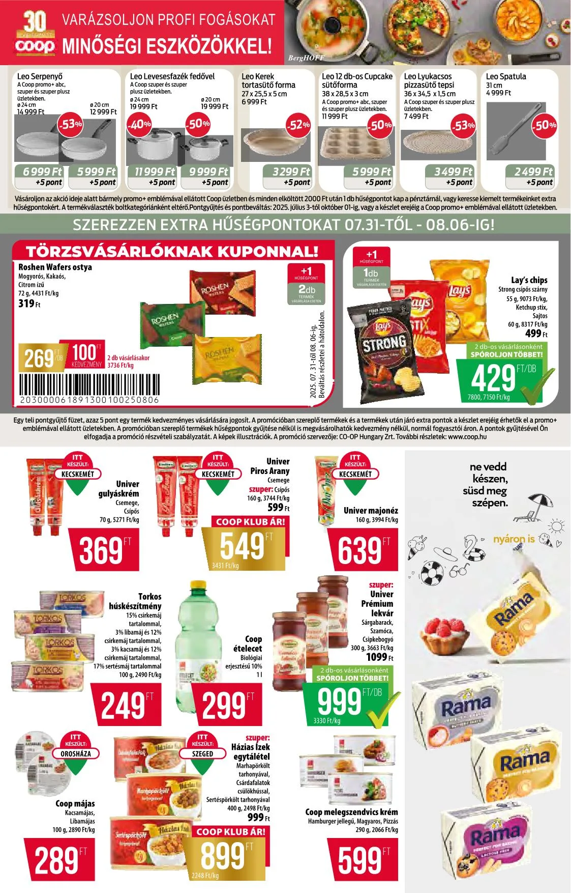 Coop akciós újság Orszagos 07.31–08.06 – 4. oldal