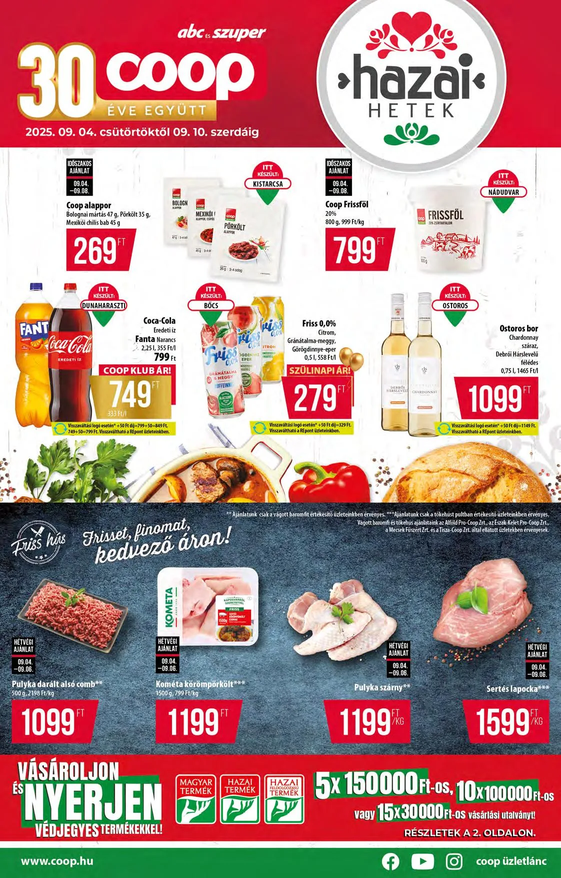 Coop akciós újság Orszagos 09.04–09.10