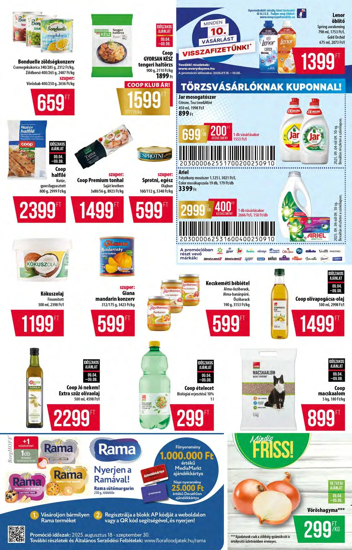 Coop akciós újság Orszagos 09.04–09.10 – 12. oldal