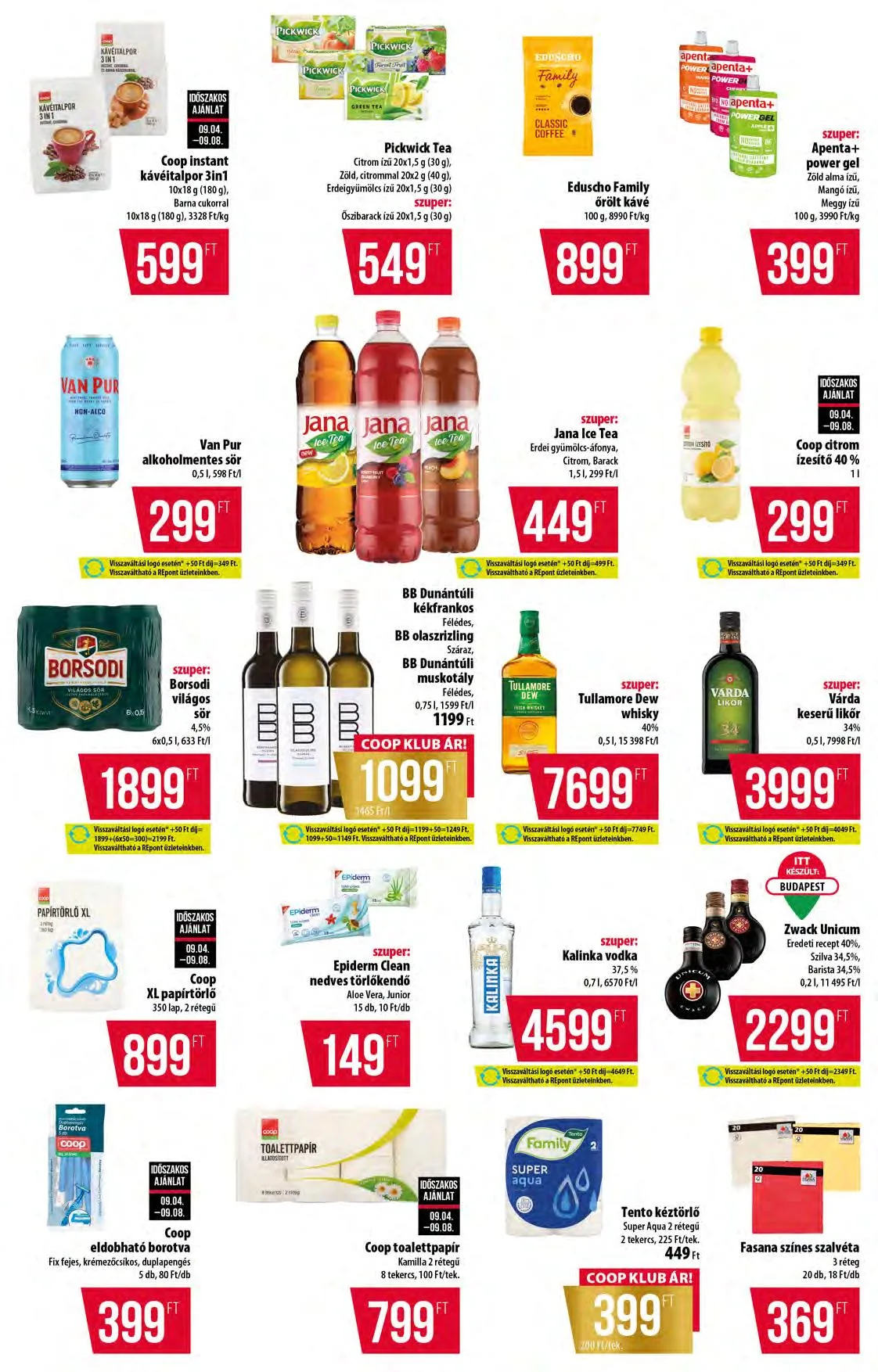 Coop akciós újság Orszagos 09.04–09.10 – 3. oldal