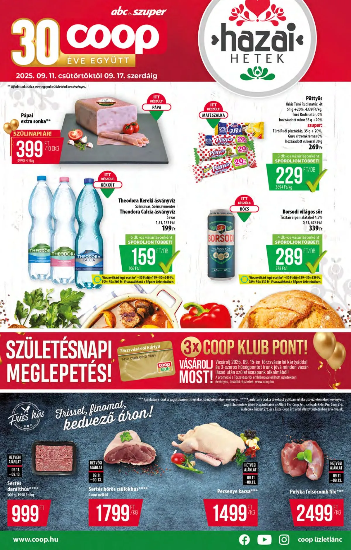Coop akciós újság Orszagos 09.11–09.17