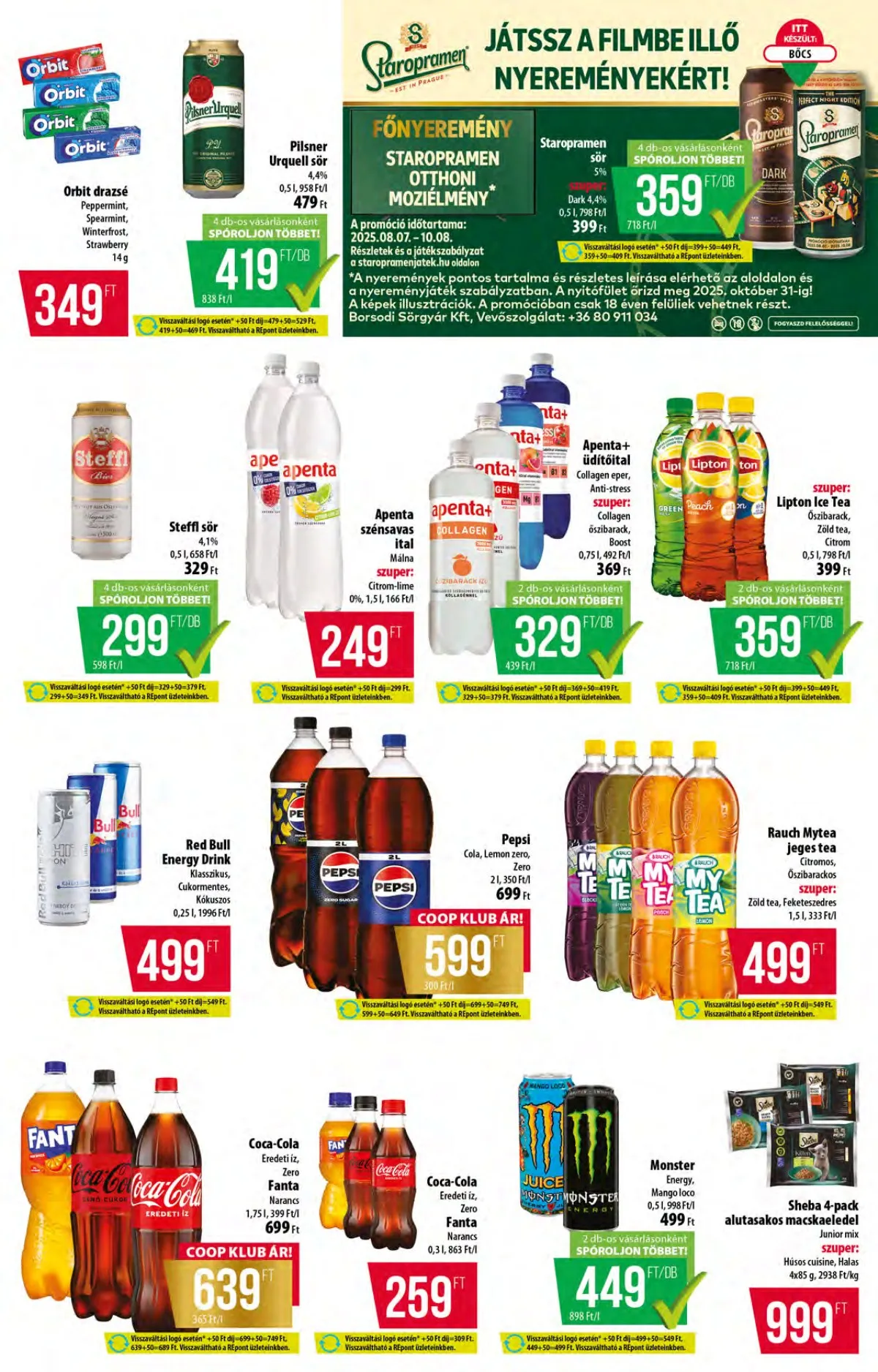 Coop akciós újság Orszagos 09.11–09.17 – 10. oldal