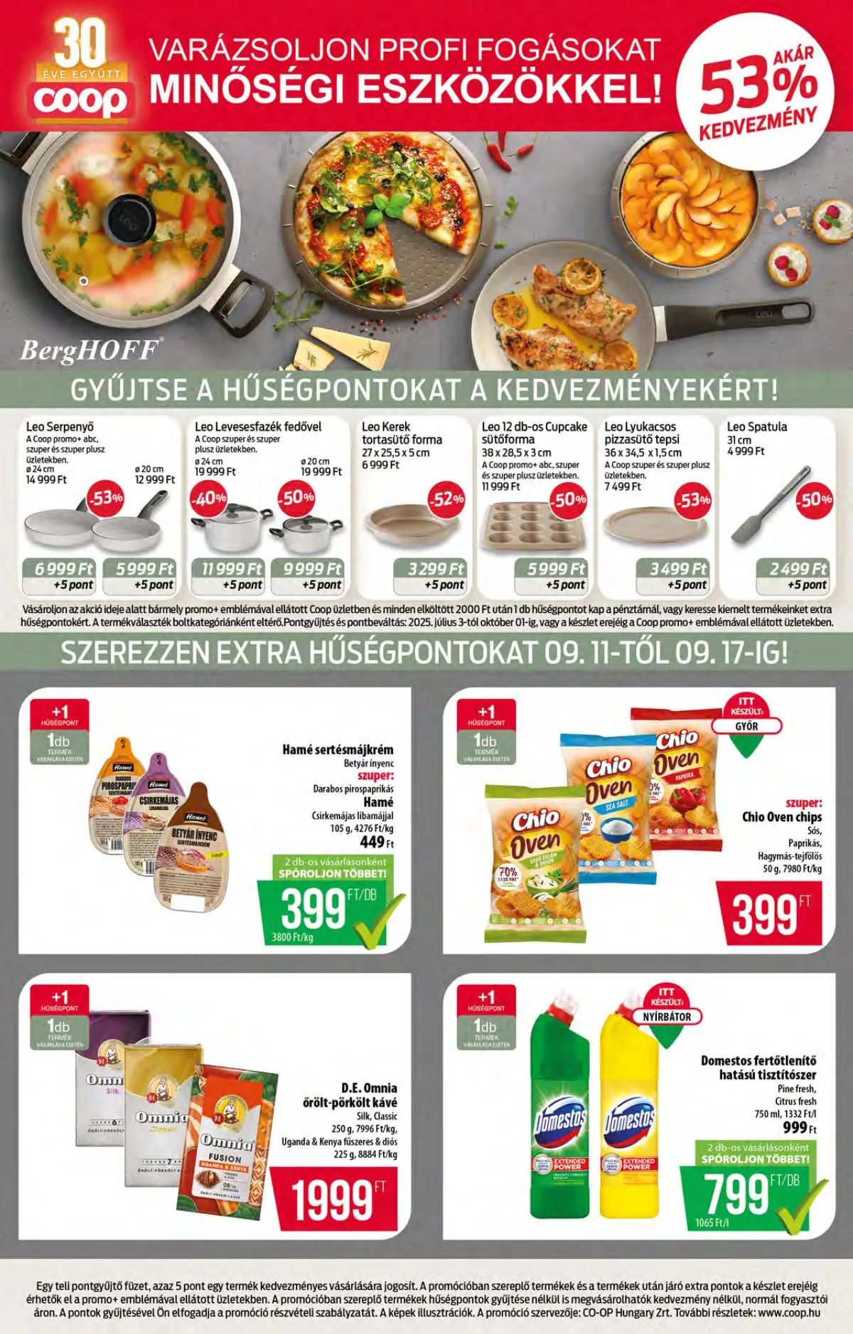 Coop akciós újság Orszagos 09.11–09.17 – 6. oldal
