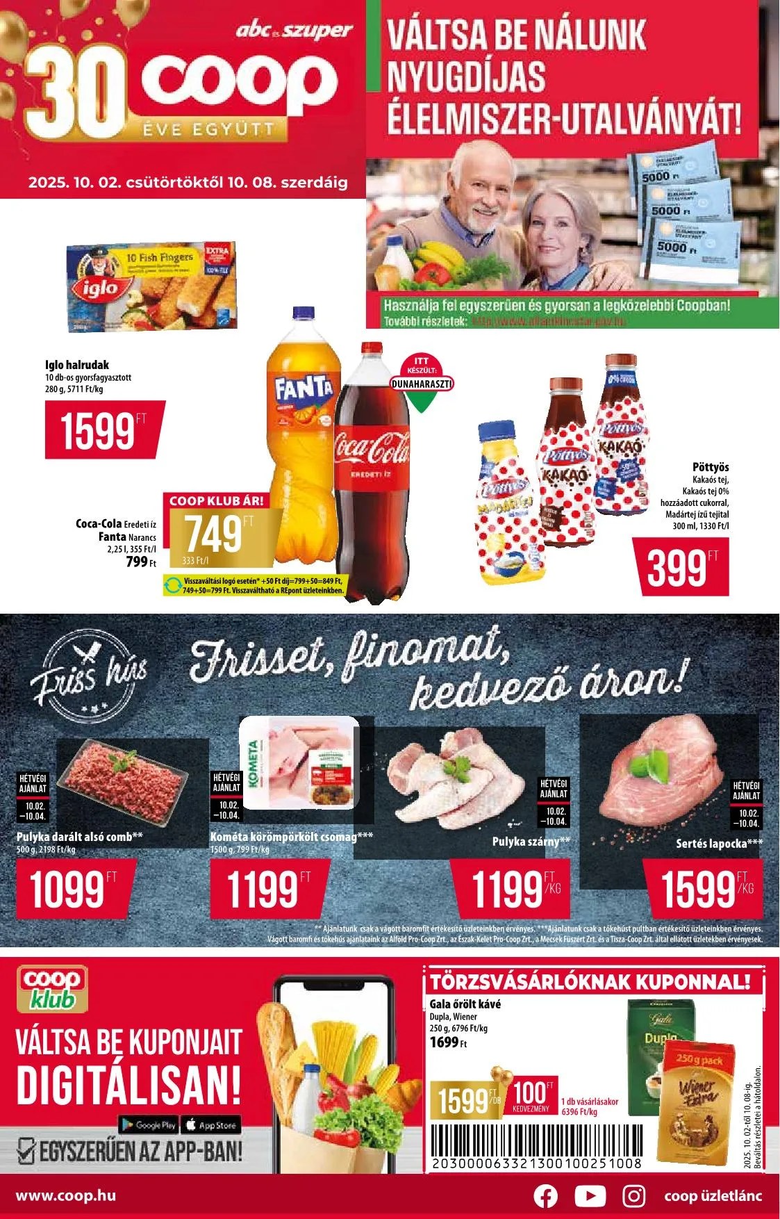 Coop akciós újság Orszagos 10.02–10.08