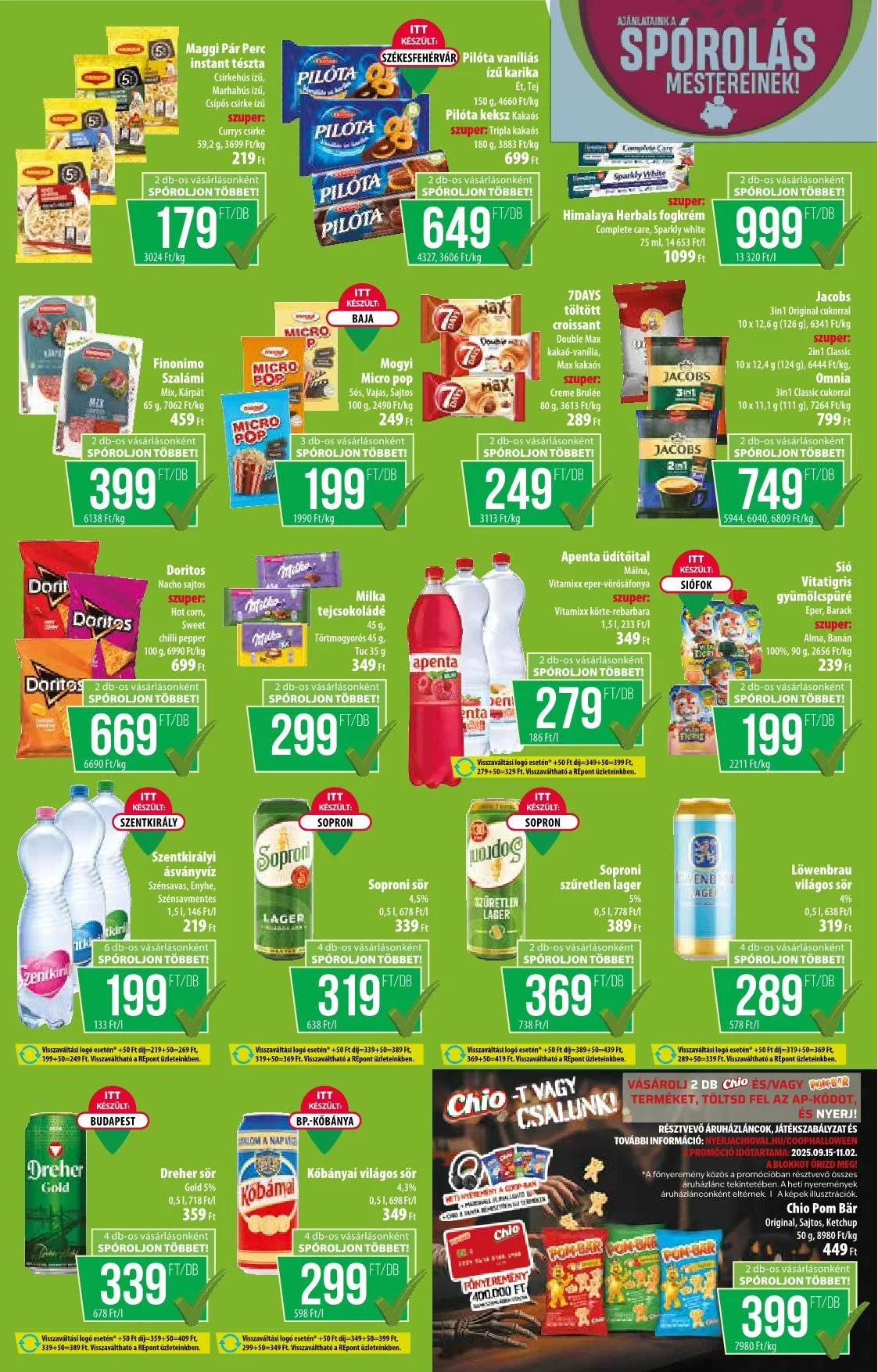 Coop akciós újság Orszagos 10.02–10.08 – 5. oldal