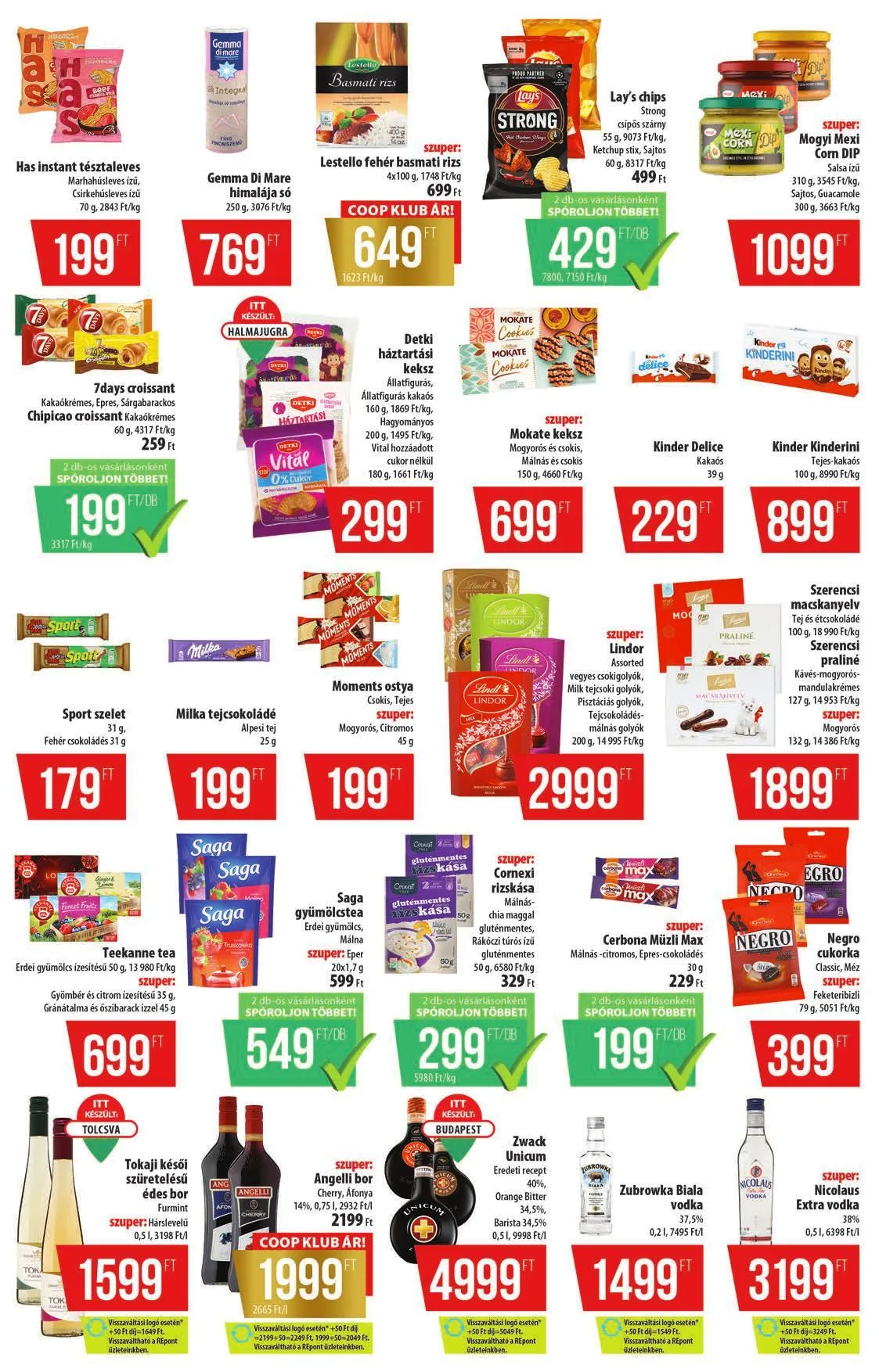 Coop akciós újság Orszagos 10.09–10.15 – 6. oldal