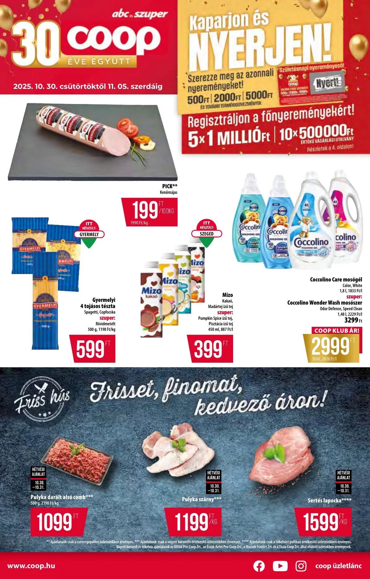 Coop akciós újság Orszagos 10.30–11.05