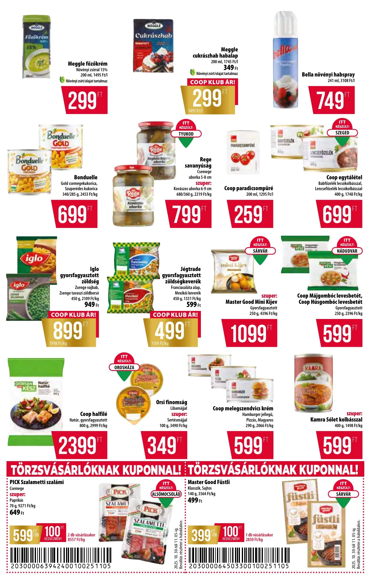 Coop akciós újság Orszagos 10.30–11.05 – 5. oldal
