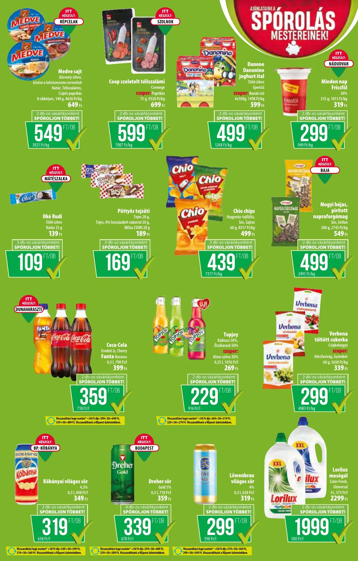 Coop akciós újság Orszagos 10.30–11.05 – 6. oldal