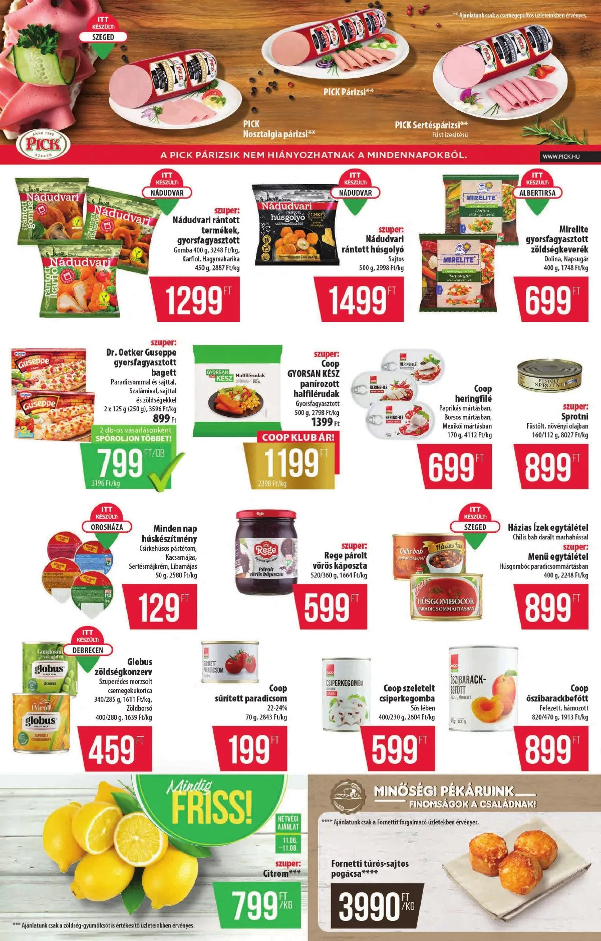 Coop akciós újság Orszagos 11.06–11.12 – 3. oldal