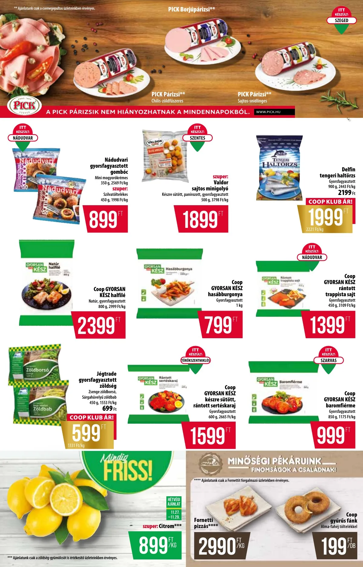 Coop akciós újság Orszagos 11.27–12.03 – 5. oldal
