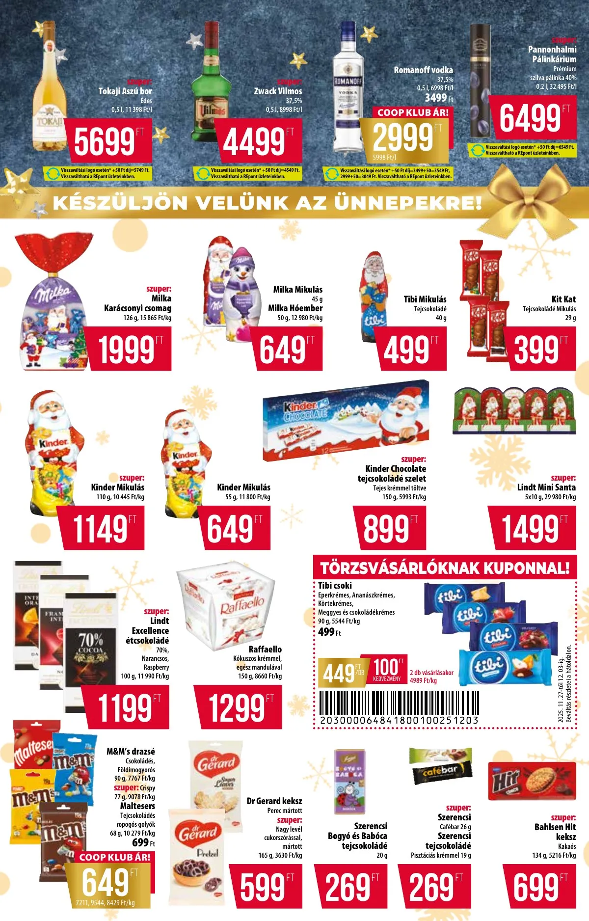 Coop akciós újság Orszagos 11.27–12.03 – 6. oldal