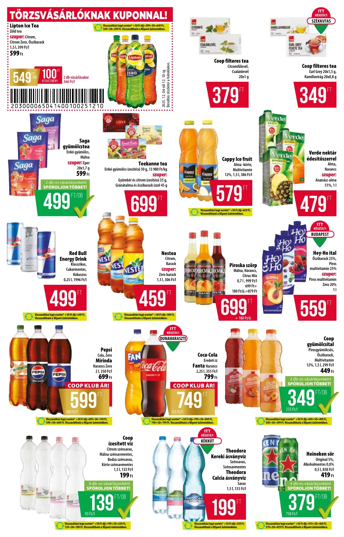 Coop akciós újság Orszagos 12.04–12.10 – 10. oldal