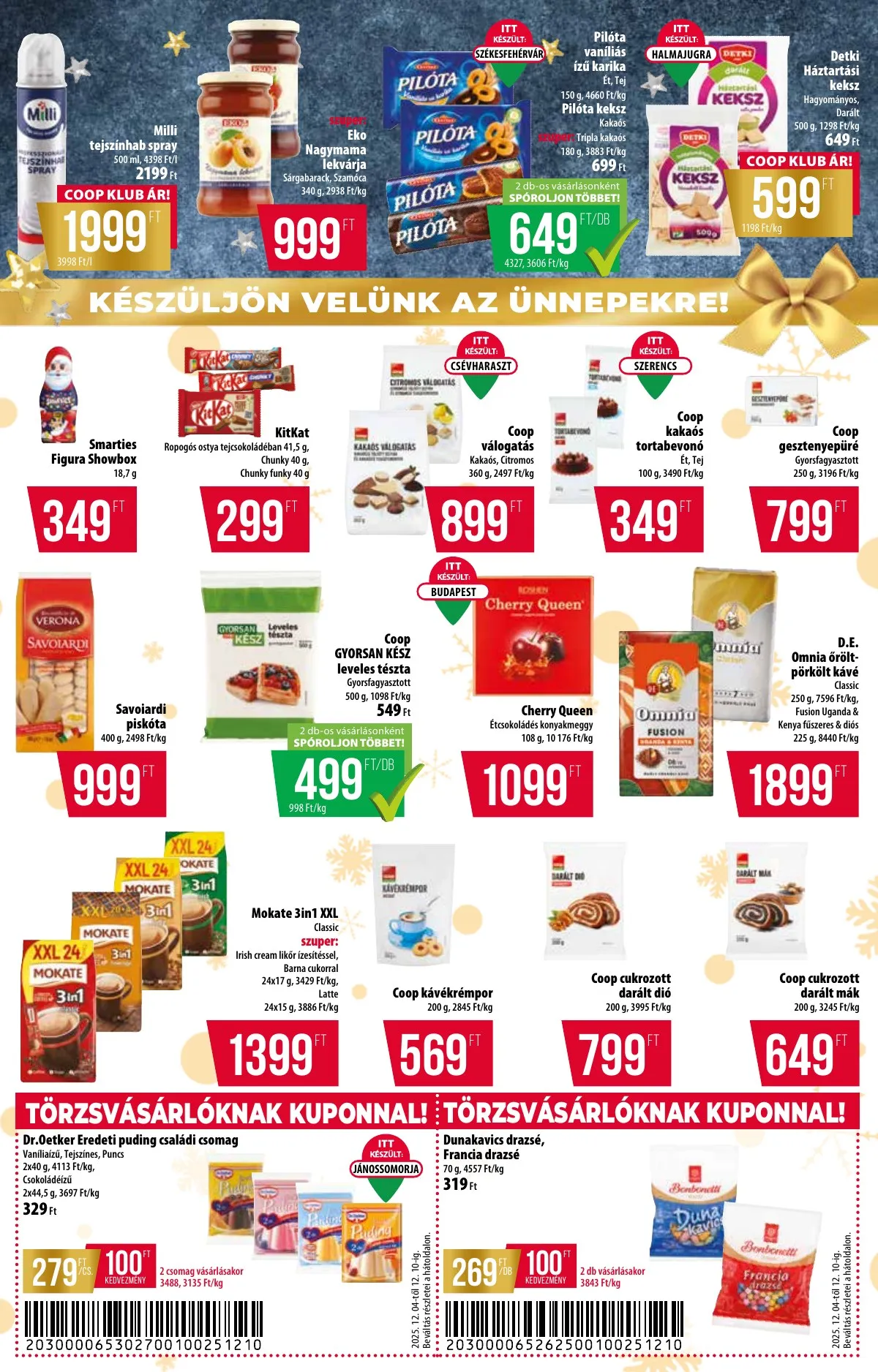 Coop akciós újság Orszagos 12.04–12.10 – 6. oldal