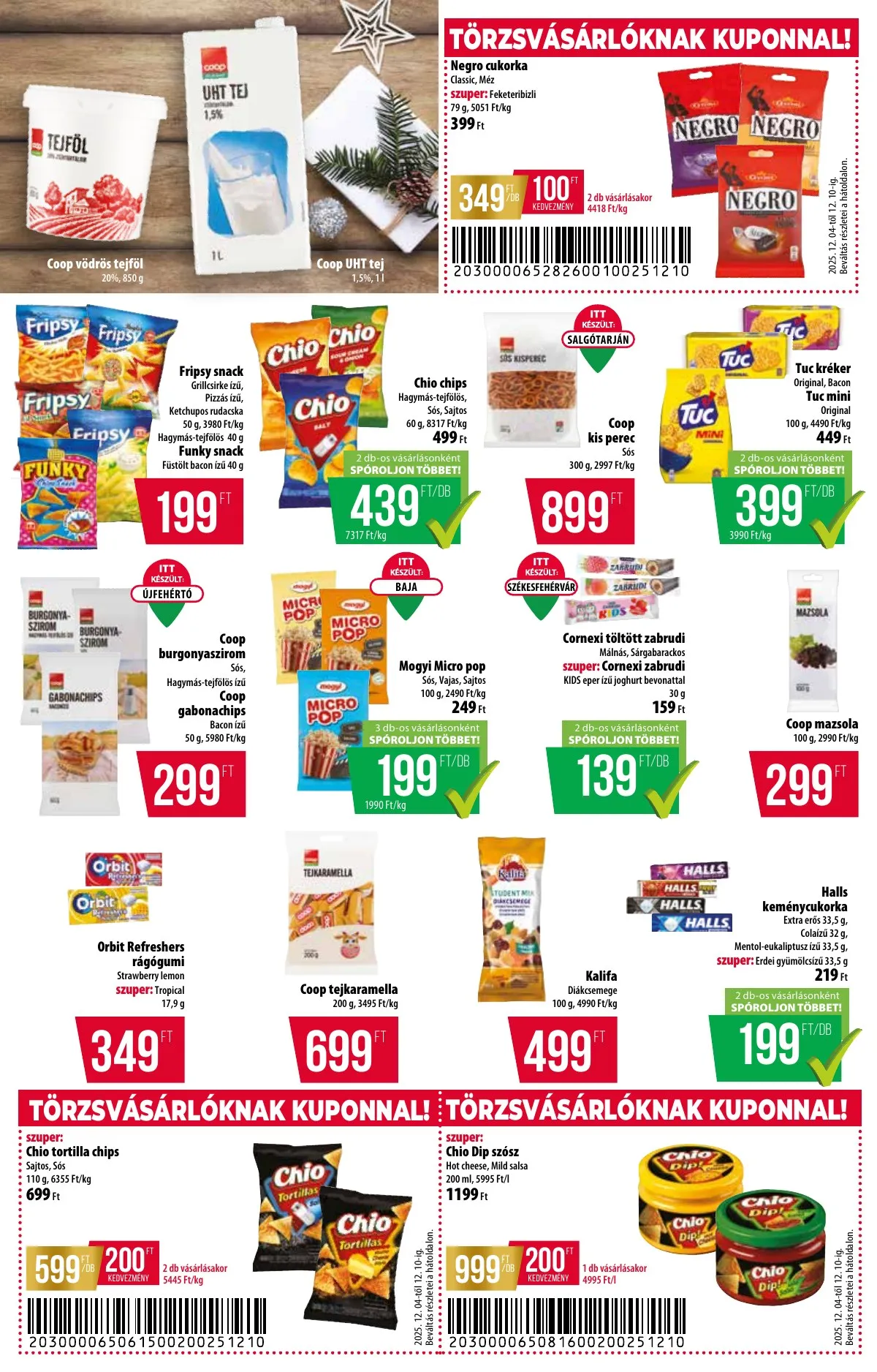 Coop akciós újság Orszagos 12.04–12.10 – 9. oldal