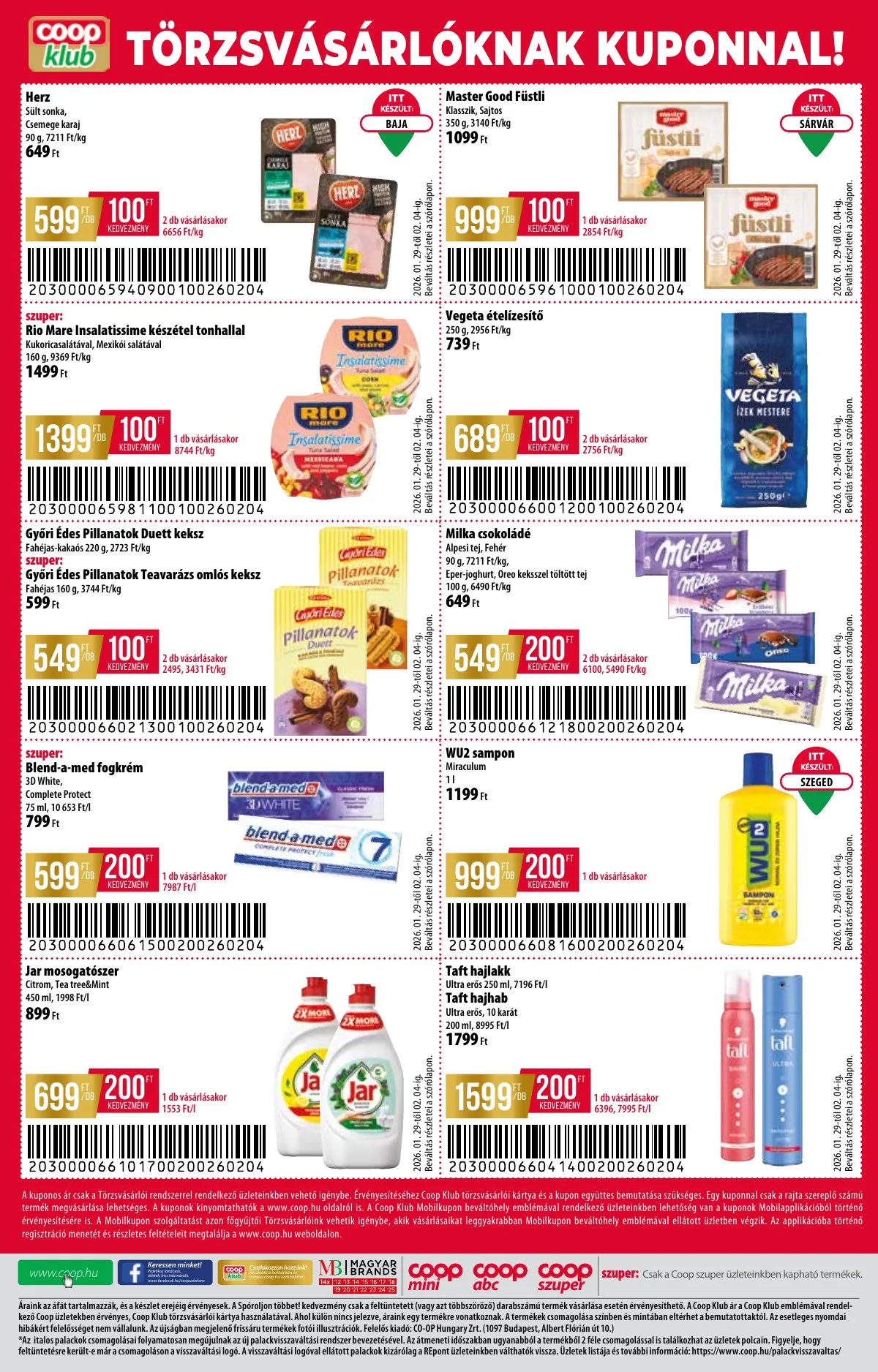 Coop akciós újság Orszagos 01.29–02.04 – 8. oldal