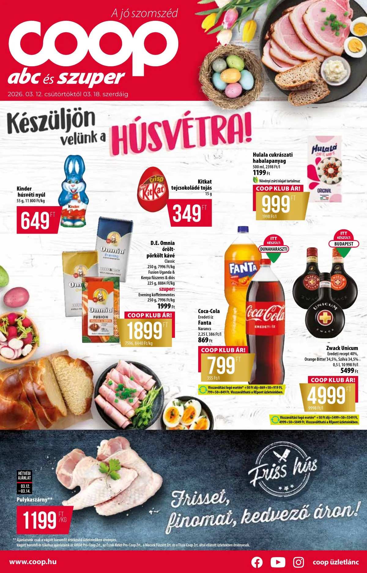 Coop akciós újság Orszagos 03.12–03.18