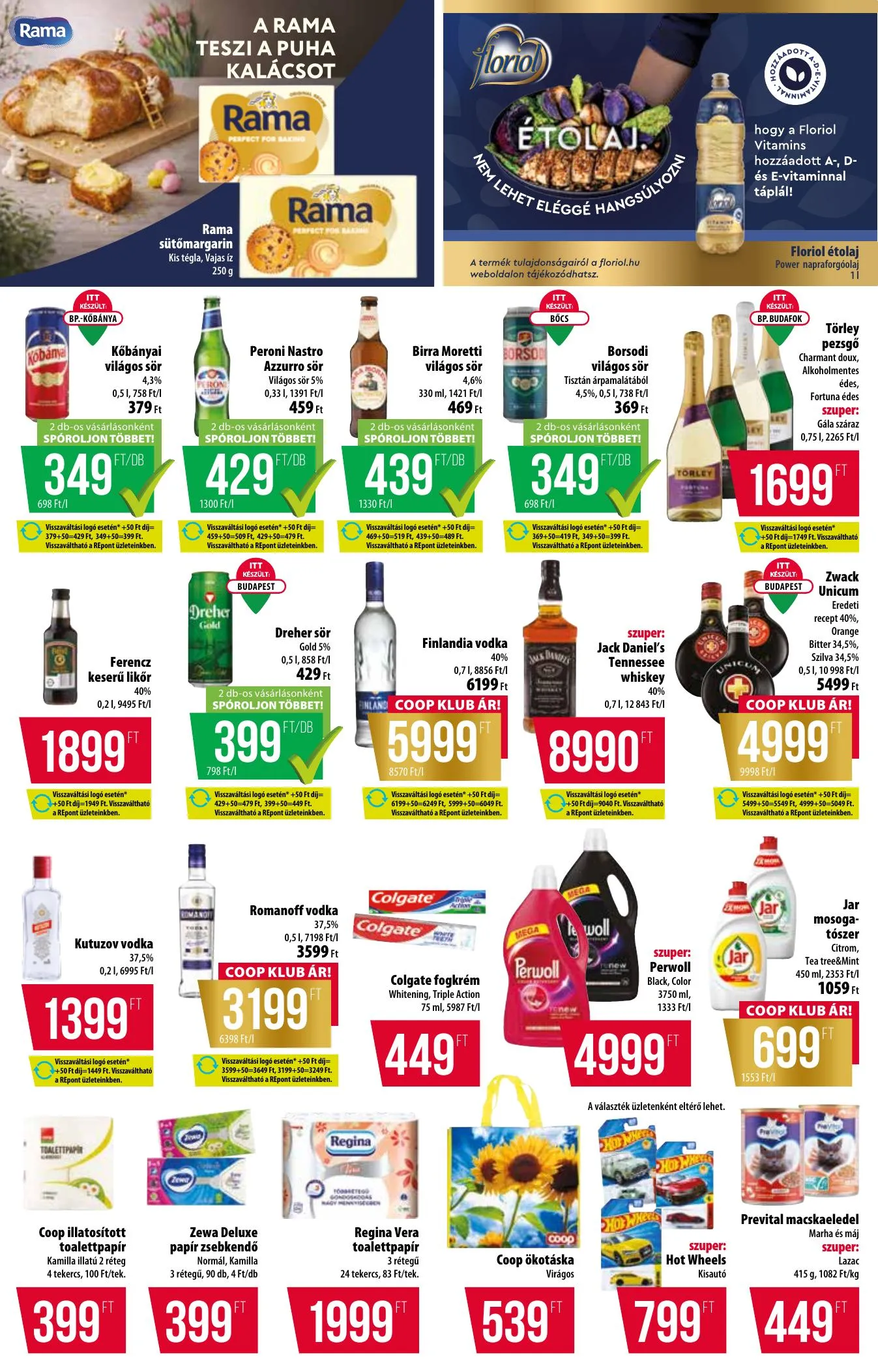 Coop akciós újság Orszagos 04.02–04.08 – 7. oldal