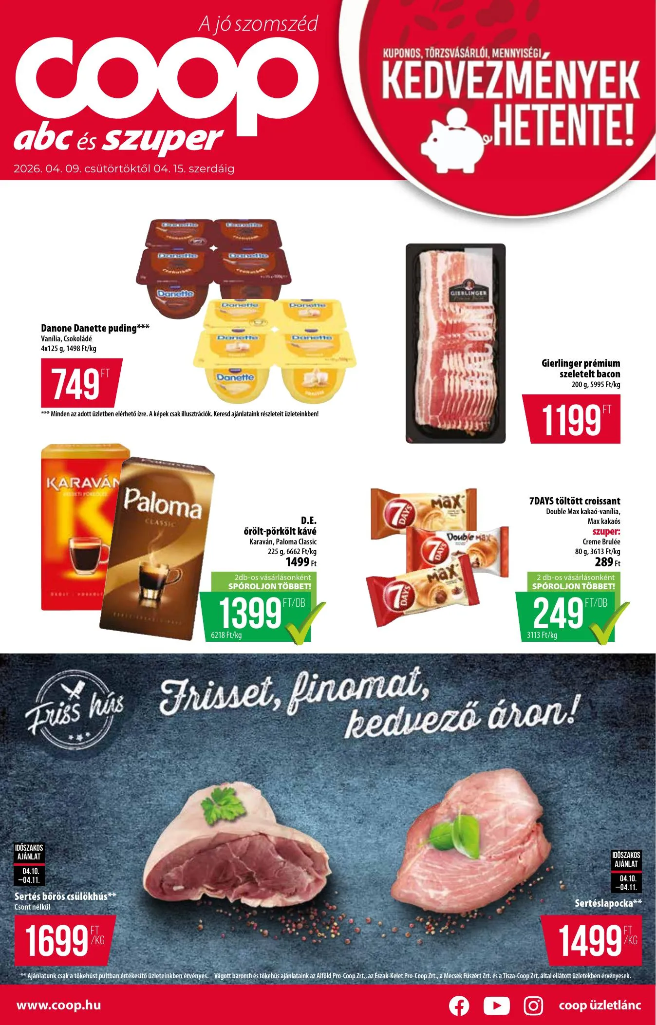 Coop akciós újság Orszagos 04.09–04.15