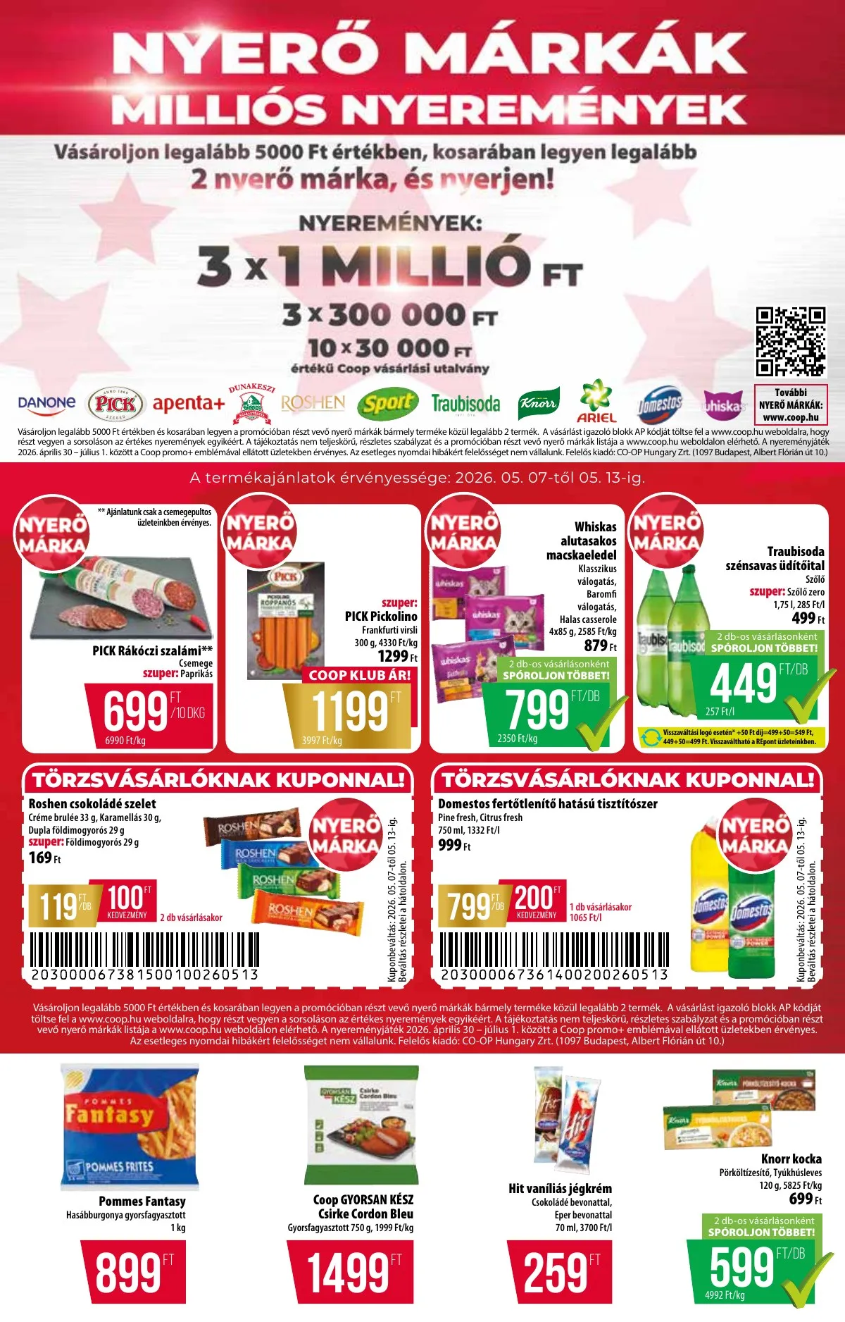 Coop akciós újság Orszagos 05.07–05.13 – 4. oldal