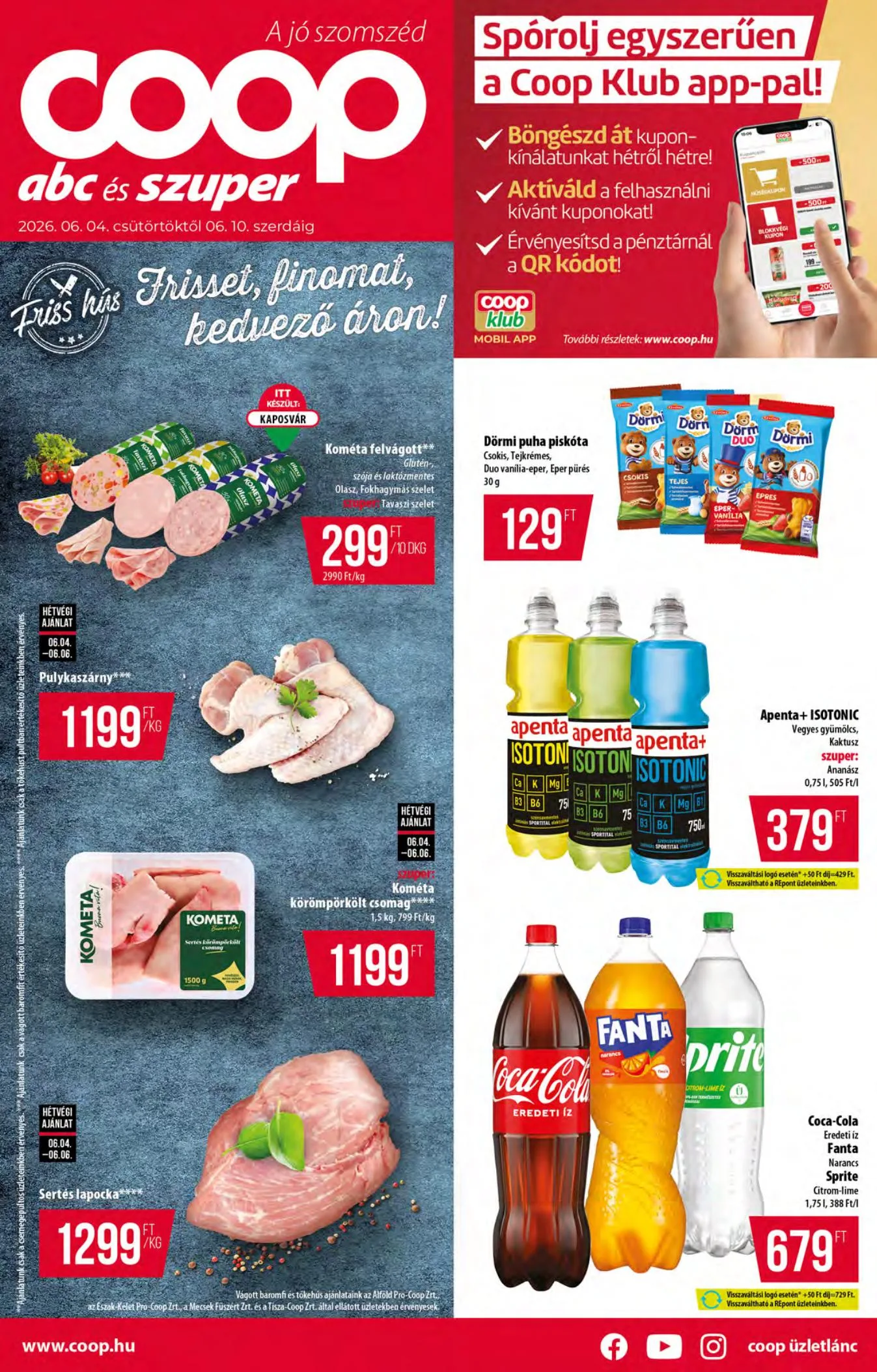 Coop akciós újság Orszagos 06.04–06.10