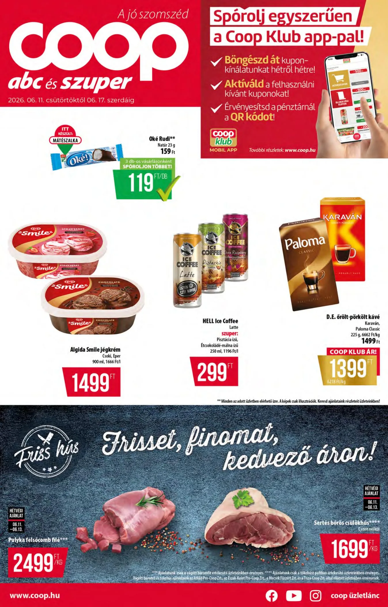 Coop akciós újság Orszagos 06.11–06.17
