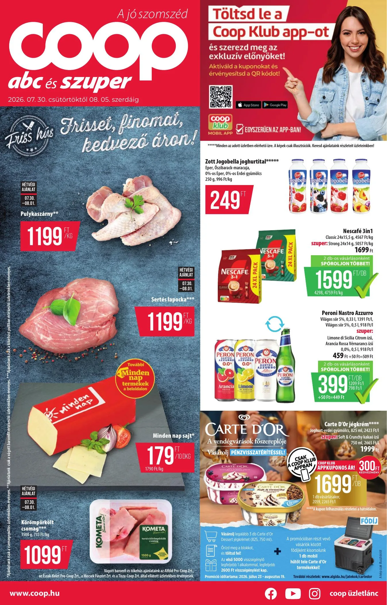 Coop akciós újság Orszagos 07.30–08.05