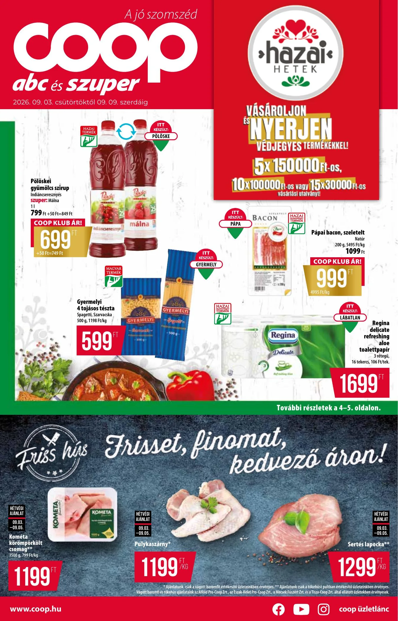 Coop akciós újság Orszagos 09.03–09.09