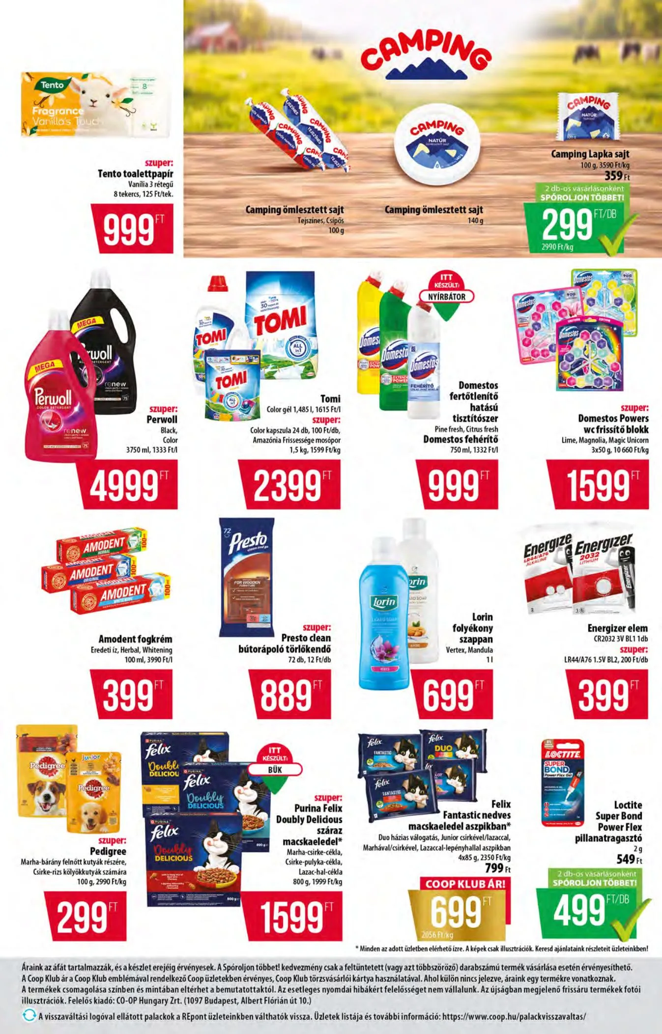 Coop akciós újság Orszagos 09.10–09.16 – 11. oldal