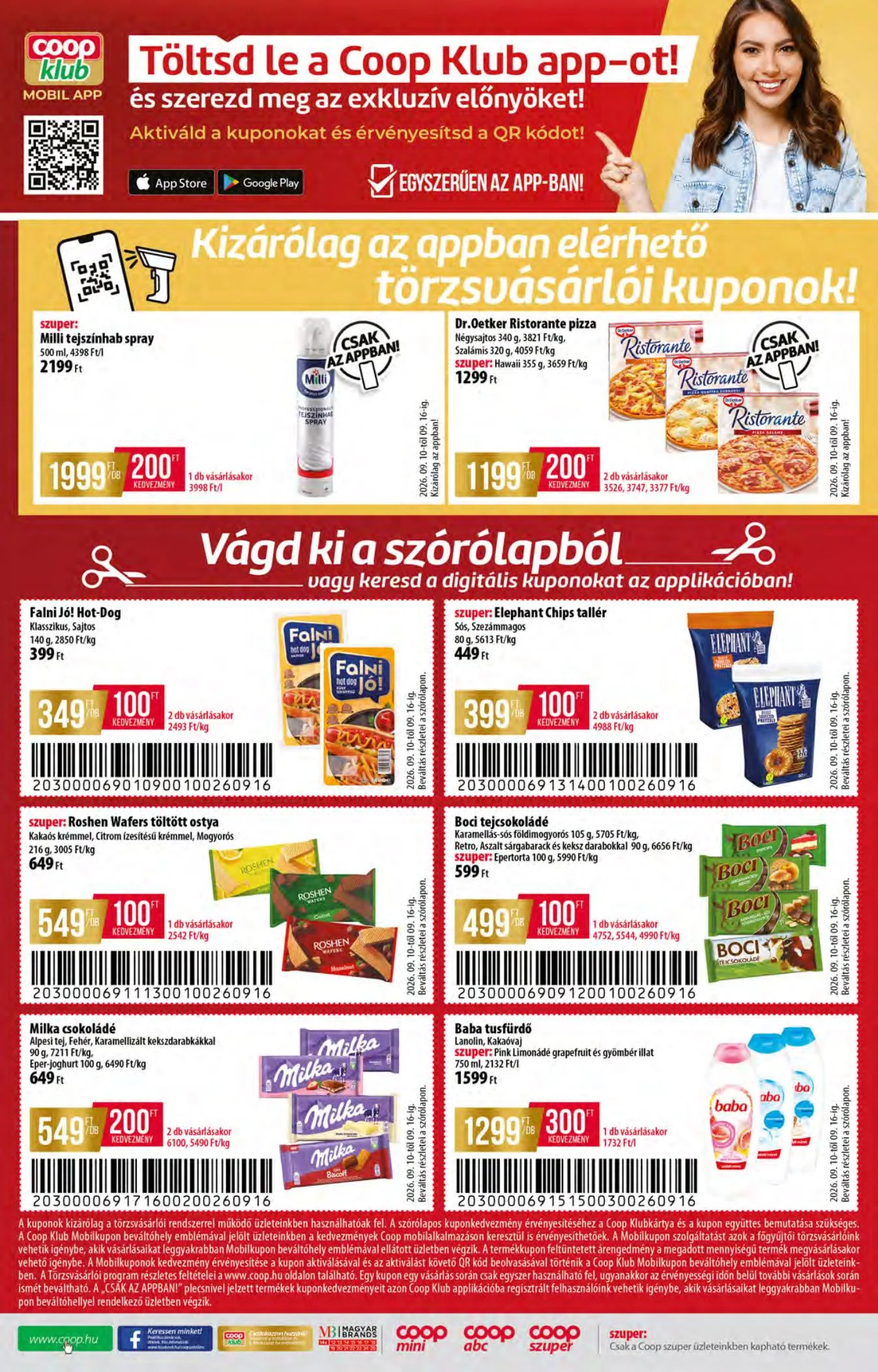 Coop akciós újság Orszagos 09.10–09.16 – 12. oldal