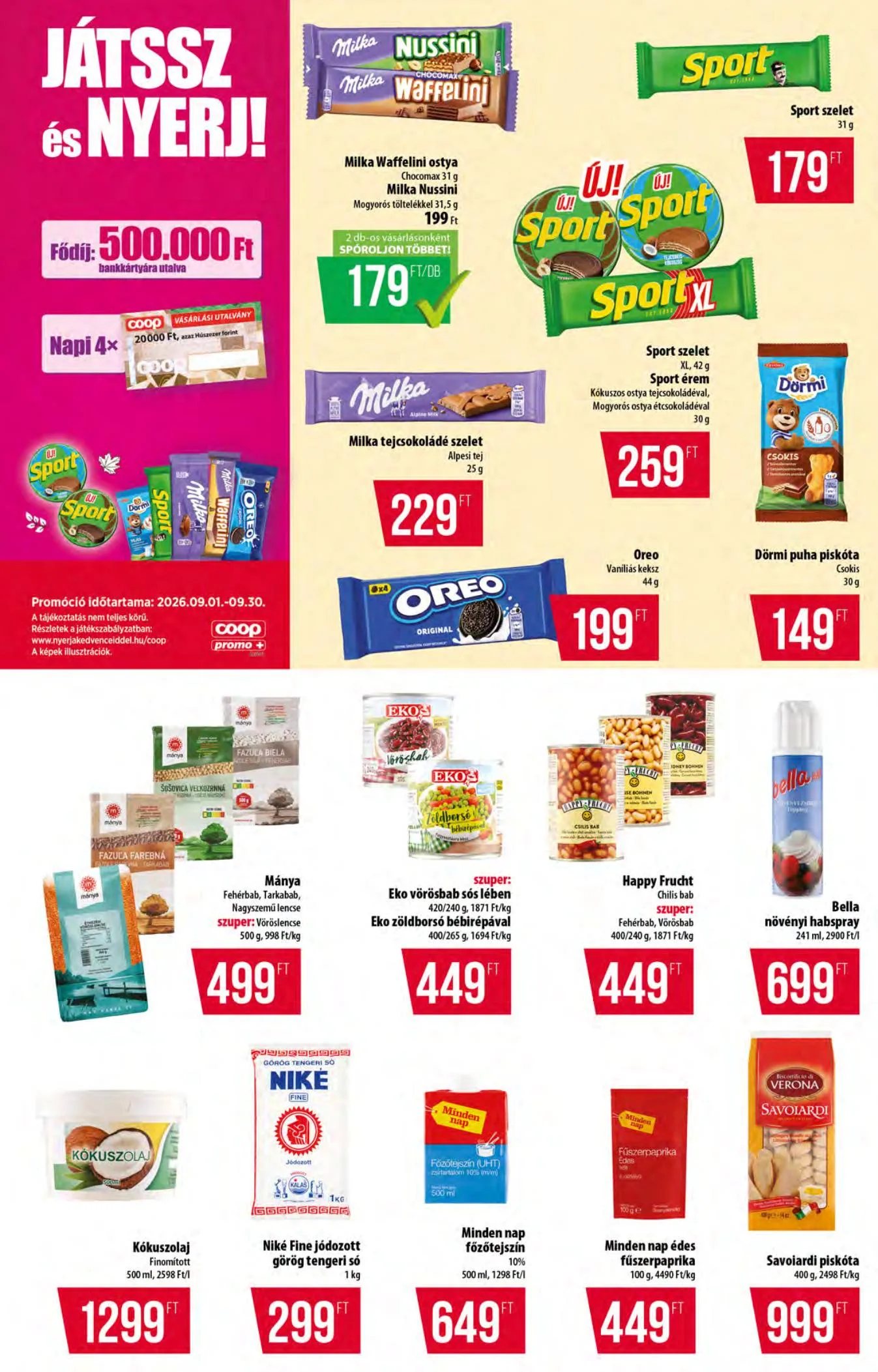 Coop akciós újság Orszagos 09.10–09.16 – 9. oldal
