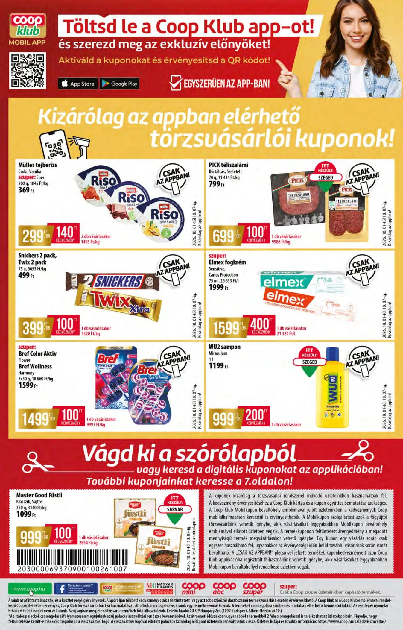 Coop akciós újság Orszagos 10.01–10.07 – 12. oldal