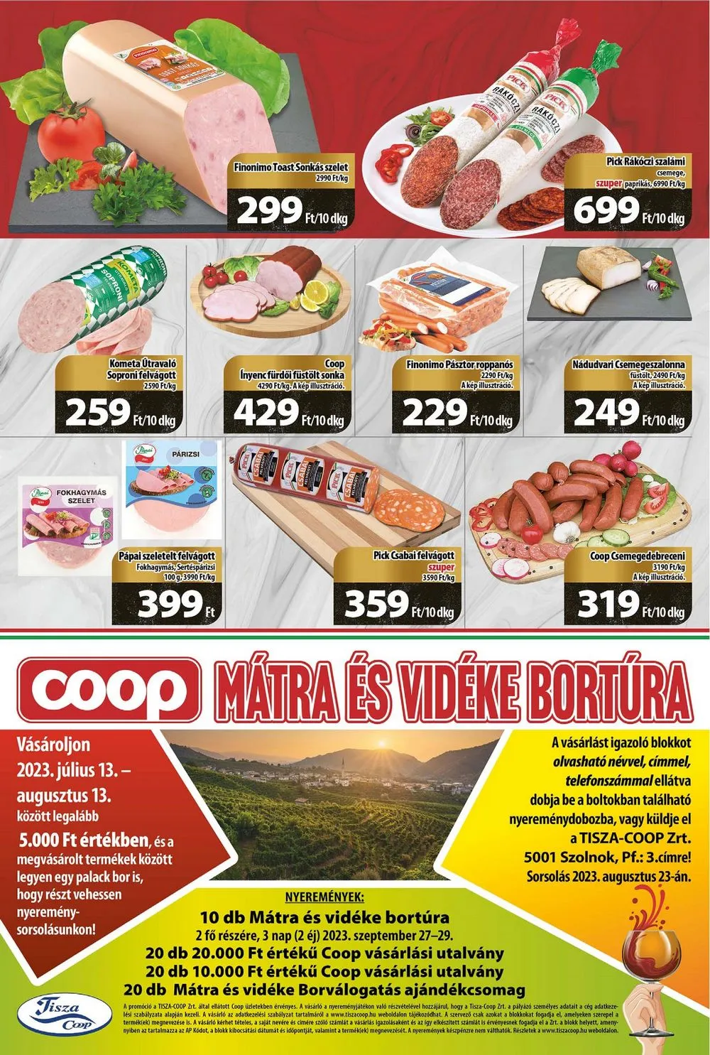 Coop akciós újság Regionális 07.20–07.26 – 3. oldal