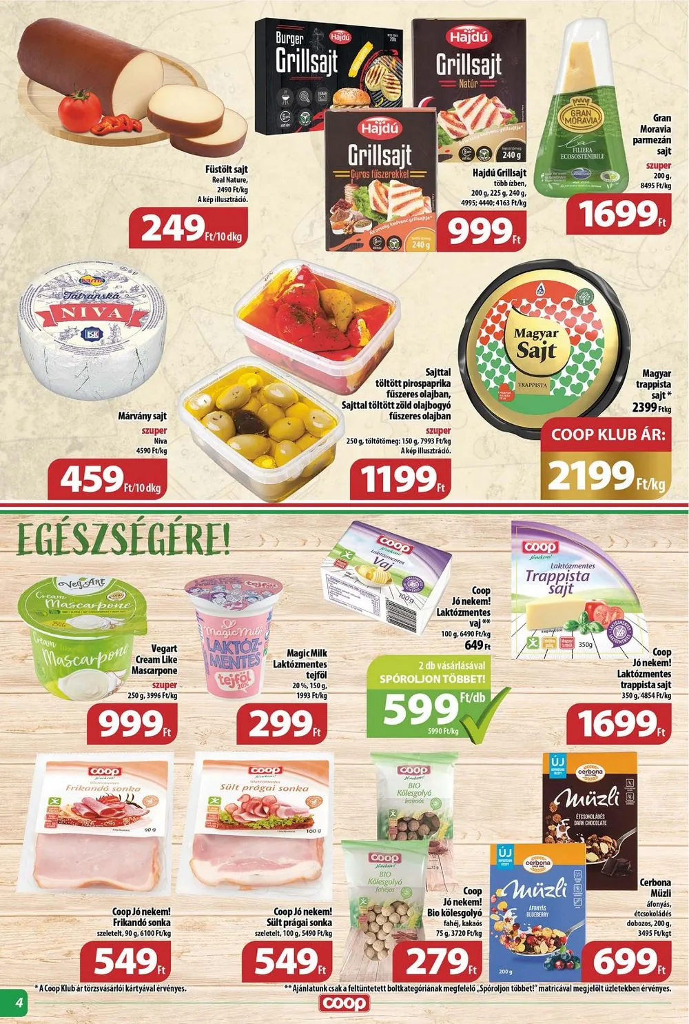 Coop akciós újság Regionális 07.20–07.26 – 4. oldal