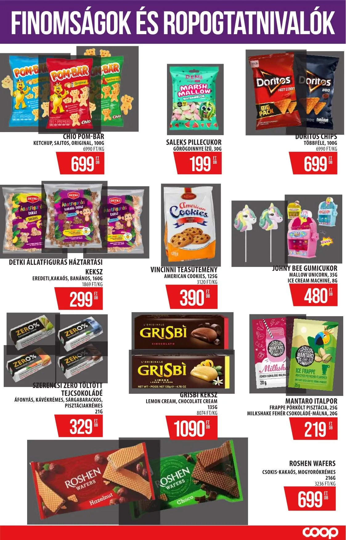Coop akciós újság Szolnok 08.07–08.13 – 5. oldal