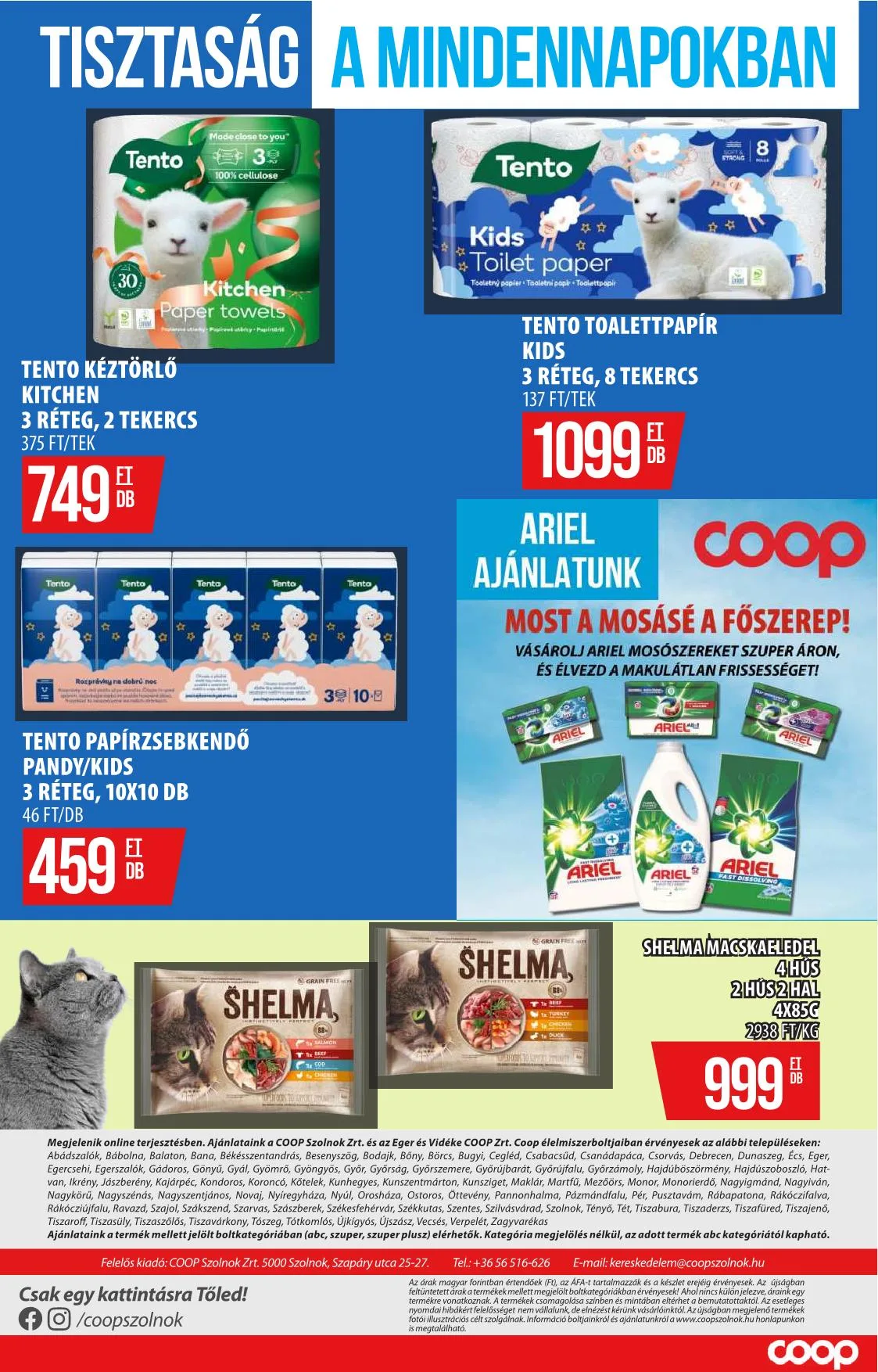 Coop akciós újság Szolnok 08.07–08.13 – 6. oldal