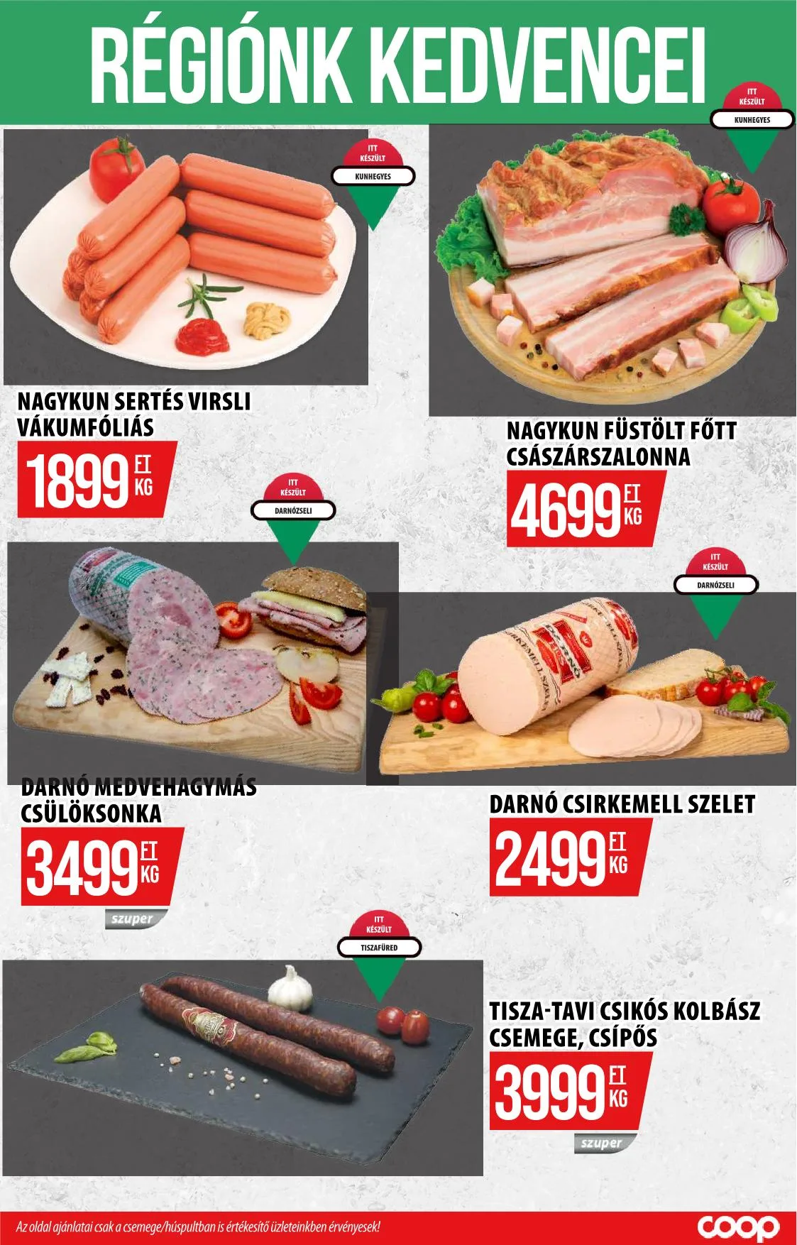 Coop akciós újság Szolnok 08.07–08.13 – 8. oldal